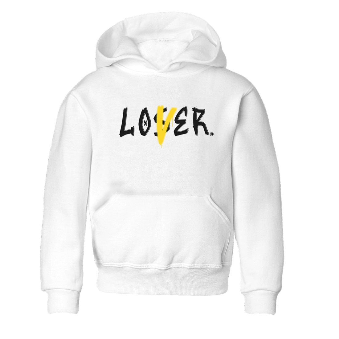 Air Jordan 4 Retro Vivid Sulfur shirt to match jordans Loser Lover sneaker tees 4s Vivid Sulfur Drip Gear Zone baby toddler White 2 cotton Shirt