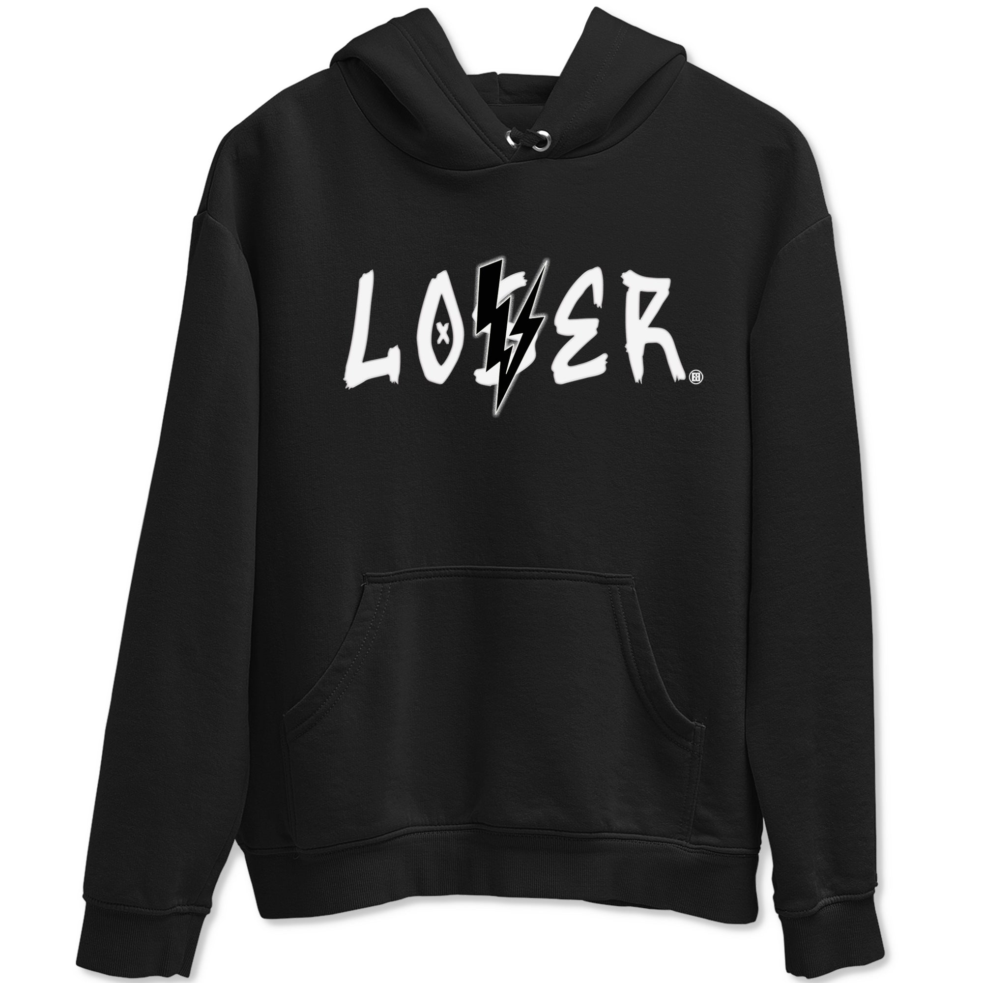 Air Jordan 4 White Thunder shirts to match jordans Loser Lover sneaker match tees Air Jordan 4 Retro White Thunder Drip Gear Zone streetwear brand Black 2 unisex cotton tee