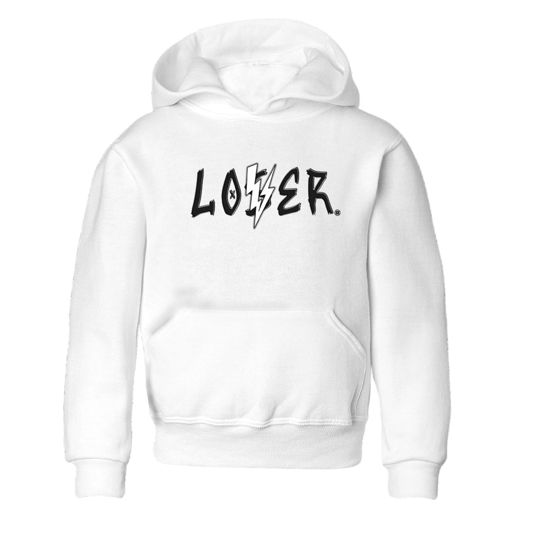 Air Jordan 4 White Thunder shirts to match jordans Loser Lover sneaker match tees Air Jordan 4 Retro White Thunder Drip Gear Zone streetwear brand Baby and Youth White 2 cotton tee