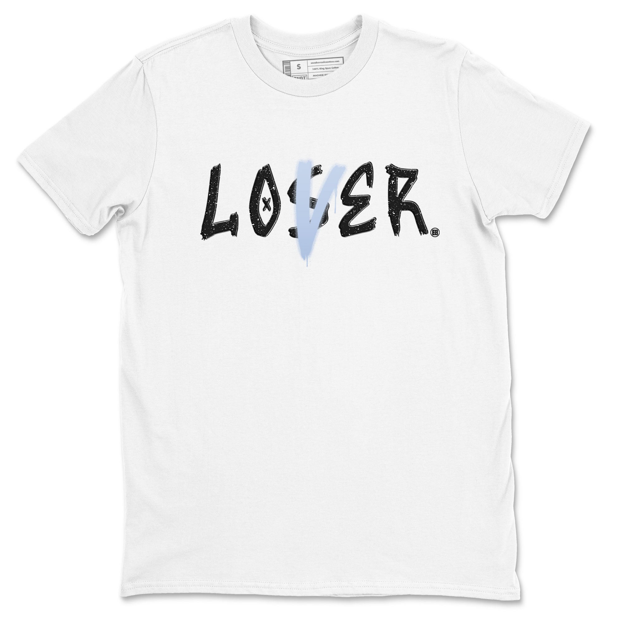 AJ6 White Black shirts to match jordans Loser Lover sneaker match tees Air Jordan 6 White Black Drip Gear Zone streetwear brand White 2 unisex cotton tee