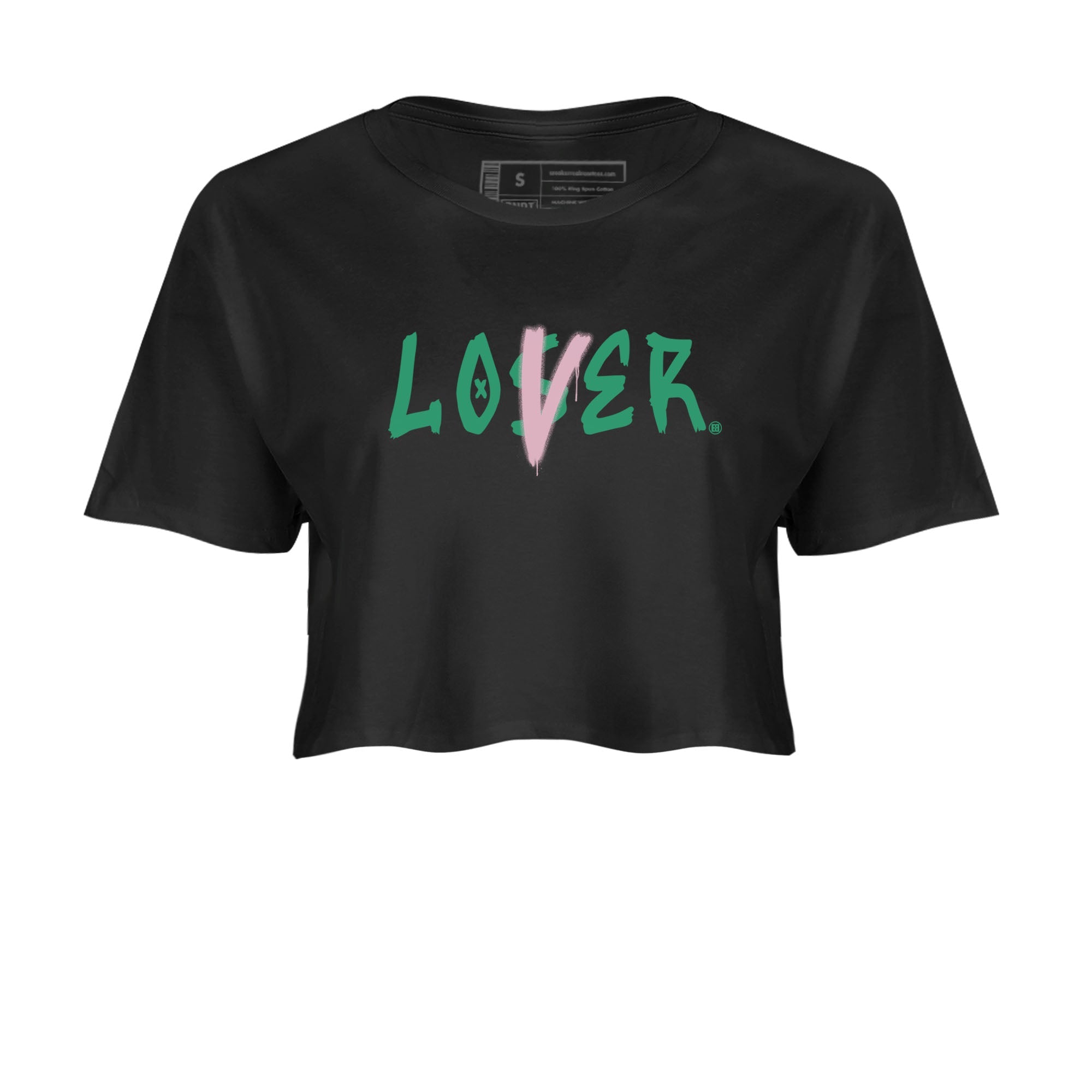 Dunk Low Medium Soft Pink Malachite shirt to match jordans Loser Lover sneaker tees Dunks Medium Soft Pink Malachite Streetwear Brand Streetwear Brand Drip Gear Zone Black 2 crop length shirt