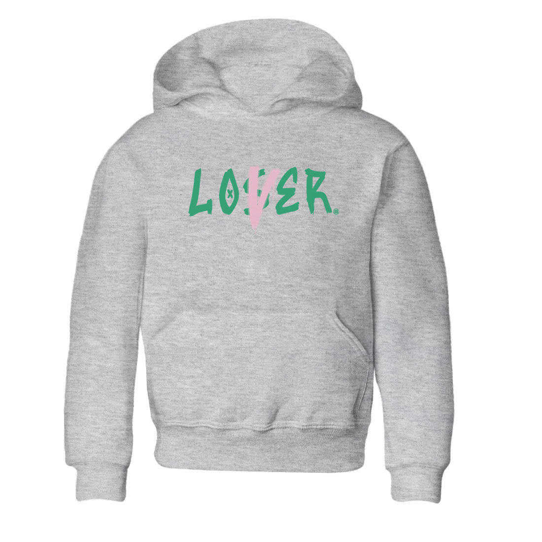 Dunk Low Medium Soft Pink Malachite shirt to match jordans Loser Lover sneaker tees Dunks Medium Soft Pink Malachite Streetwear Brand Drip Gear Zone baby toddler Heather Grey 2 cotton Shirt