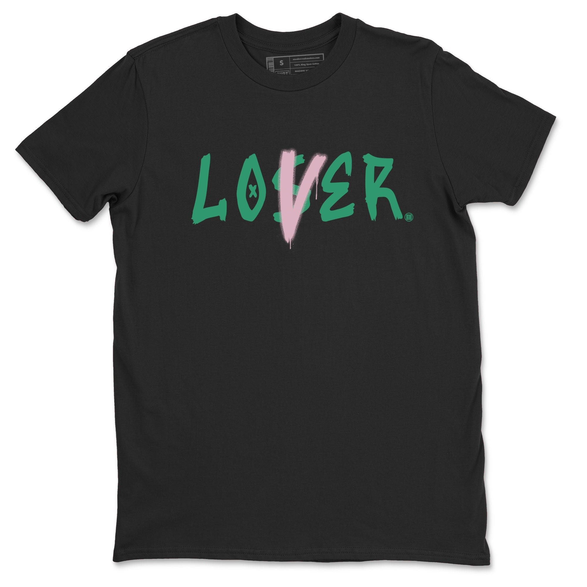 Dunk Low Medium Soft Pink Malachite shirt to match jordans Loser Lover sneaker tees Dunks Medium Soft Pink Malachite Streetwear Brand Drip Gear Zone unisex cotton Black 2 crew neck shirt