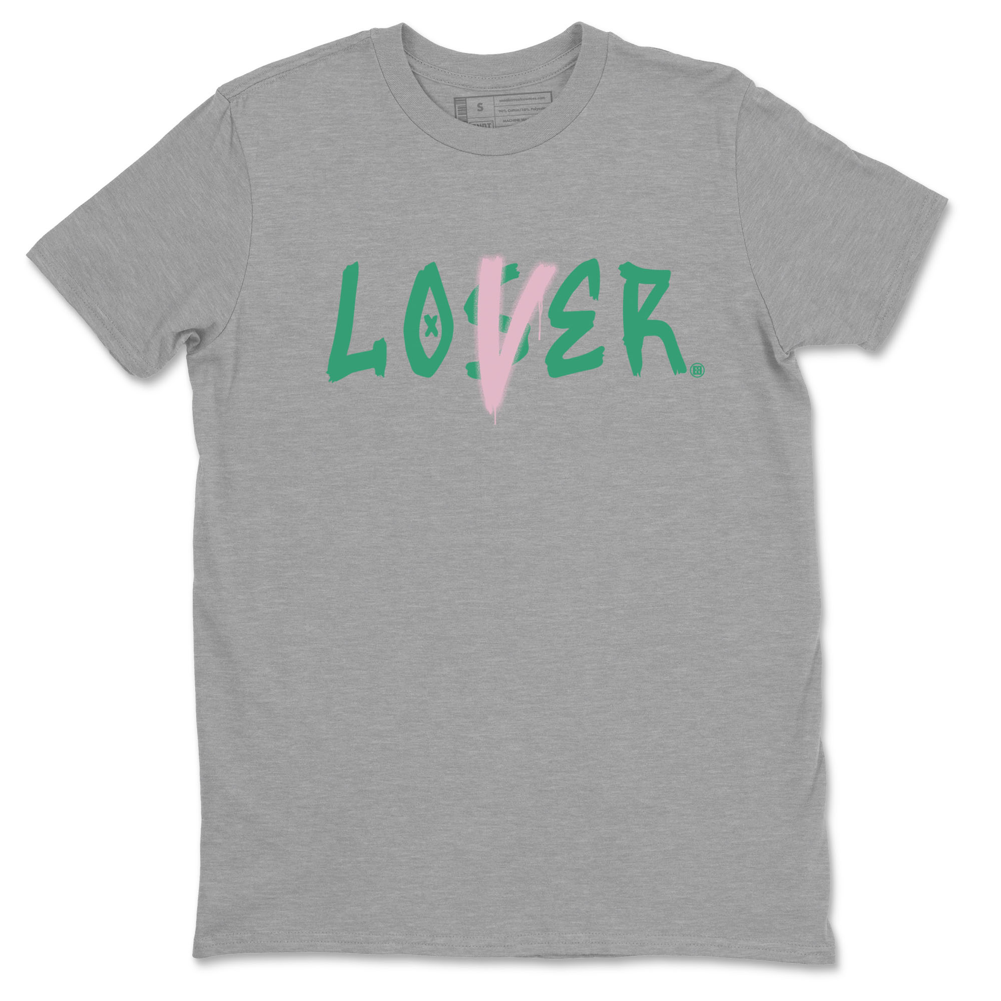 Dunk Low Medium Soft Pink Malachite shirt to match jordans Loser Lover sneaker tees Dunks Medium Soft Pink Malachite Streetwear Brand Drip Gear Zone unisex cotton Heather Grey 2 crew neck shirt