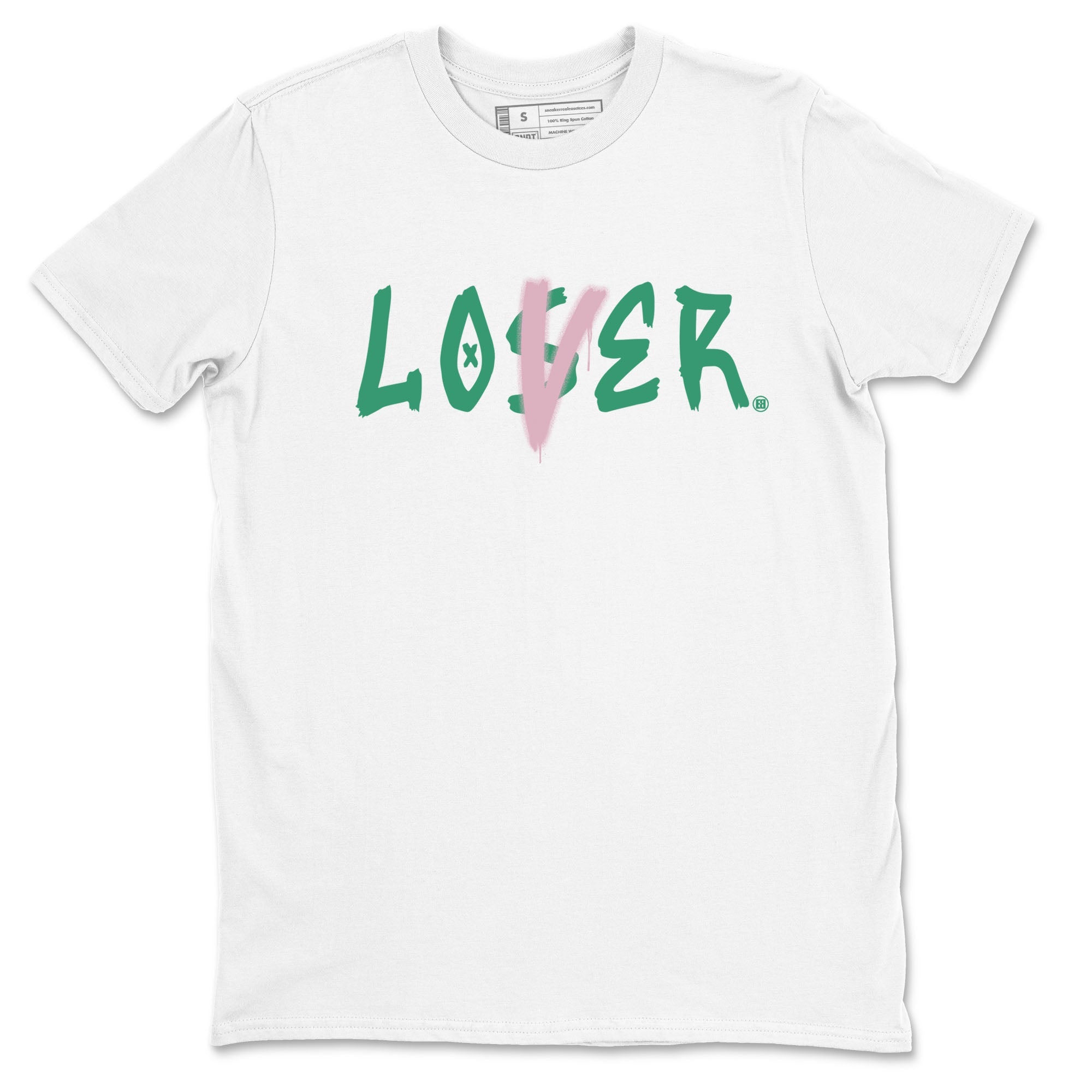 Dunk Low Medium Soft Pink Malachite shirt to match jordans Loser Lover sneaker tees Dunks Medium Soft Pink Malachite Streetwear Brand Drip Gear Zone unisex cotton White 2 crew neck shirt