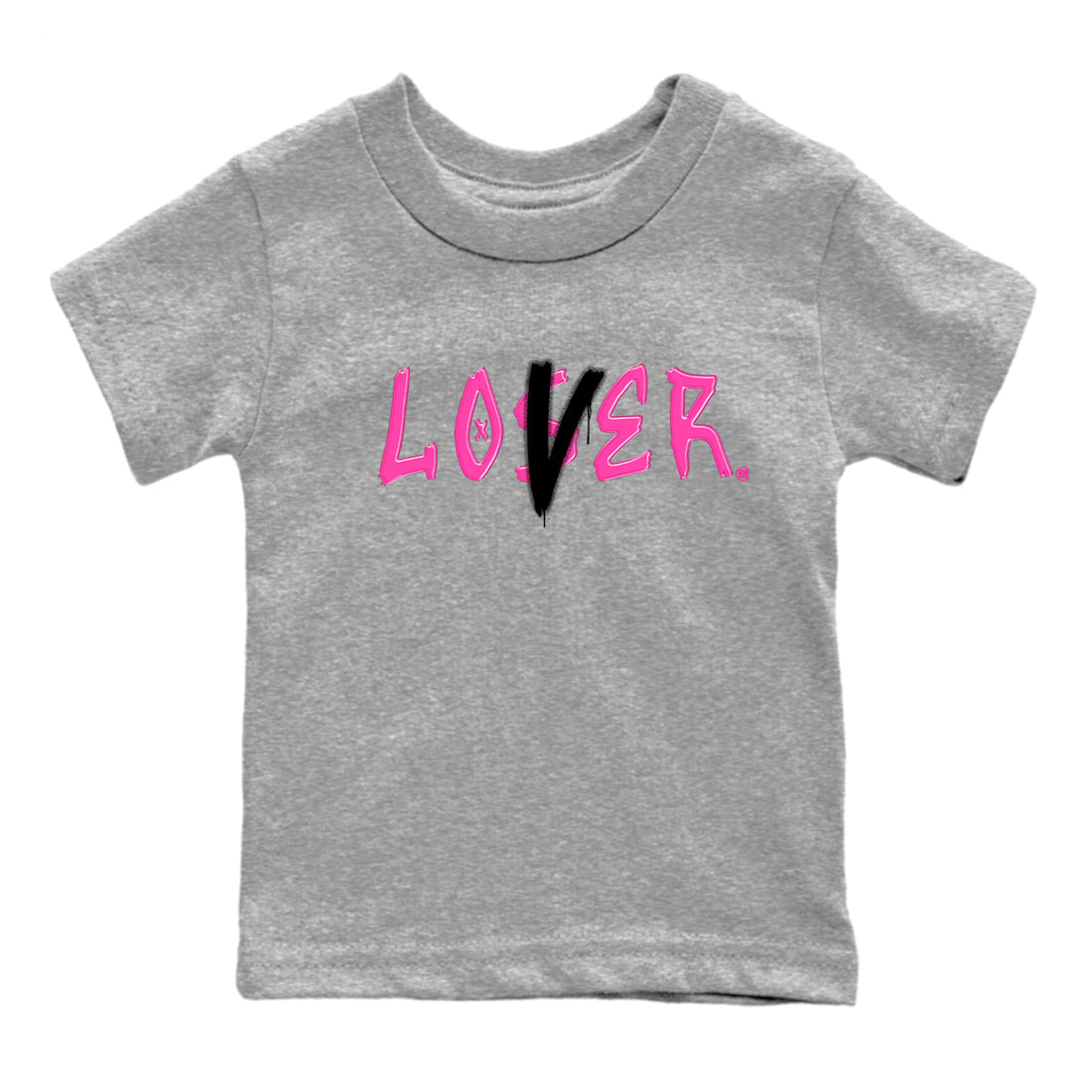 Nike KD 4 Retro Aunt Pearl shirts to match jordans Loser Lover sneaker match tees Nike KD 4 Aunt Pearl match shoes to clothes Drip Gear Zone Youth Baby Heather Grey 2 tee