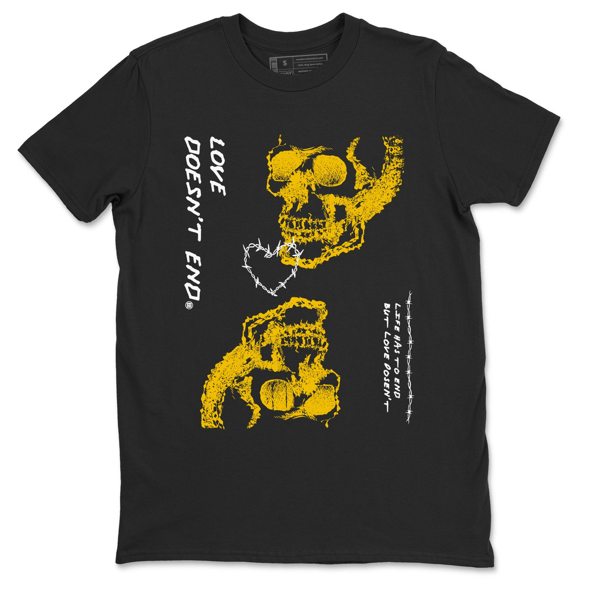 Dunk High Wu Tang shirts to match jordans Love Doesn't End sneaker match tees Dunk High Wu Tang match shoes to clothes Drip Gear Zone unisex cotton Black 2 shirts