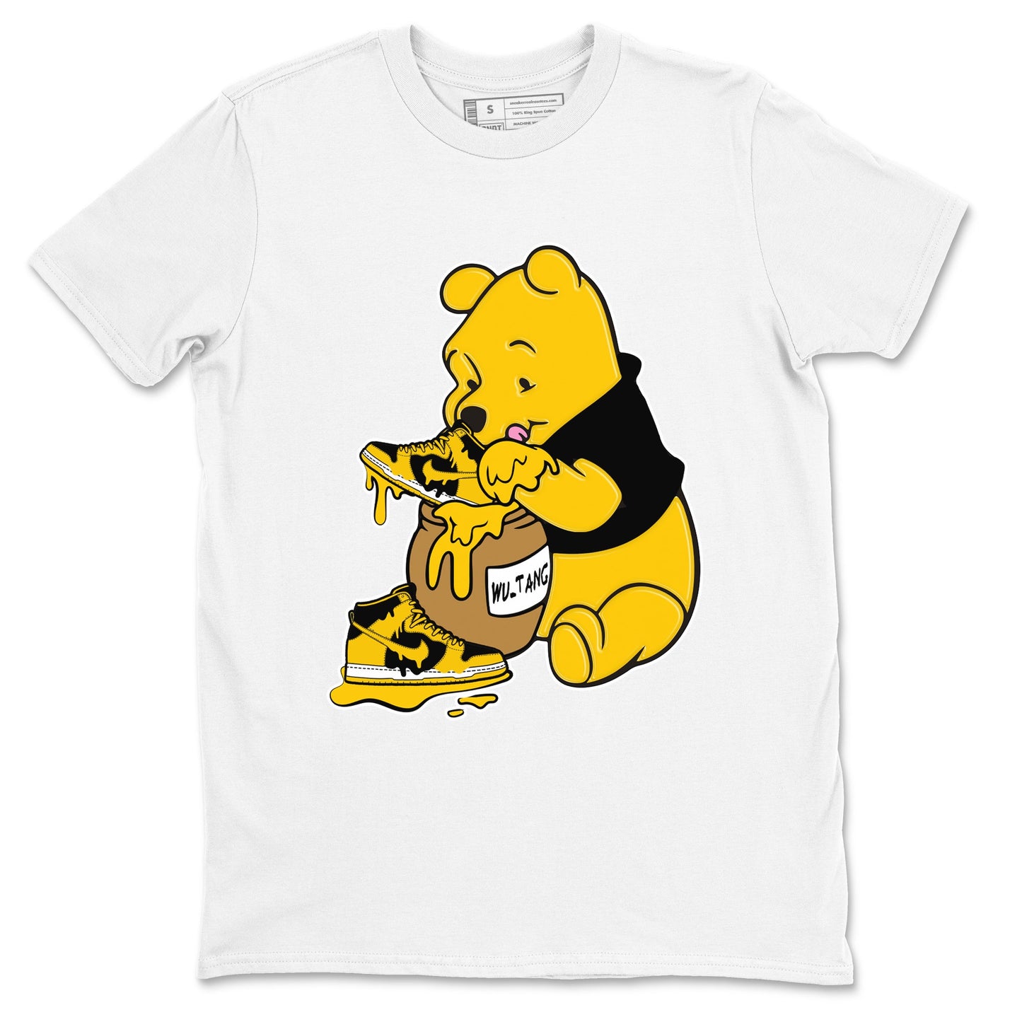 Dunk High Wu Tang Shirts To Match Jordans Love Honey sneaker match tees Dunk High Iowa Tee Drip Gear Zone unisex cotton White 2 crew neck shirts