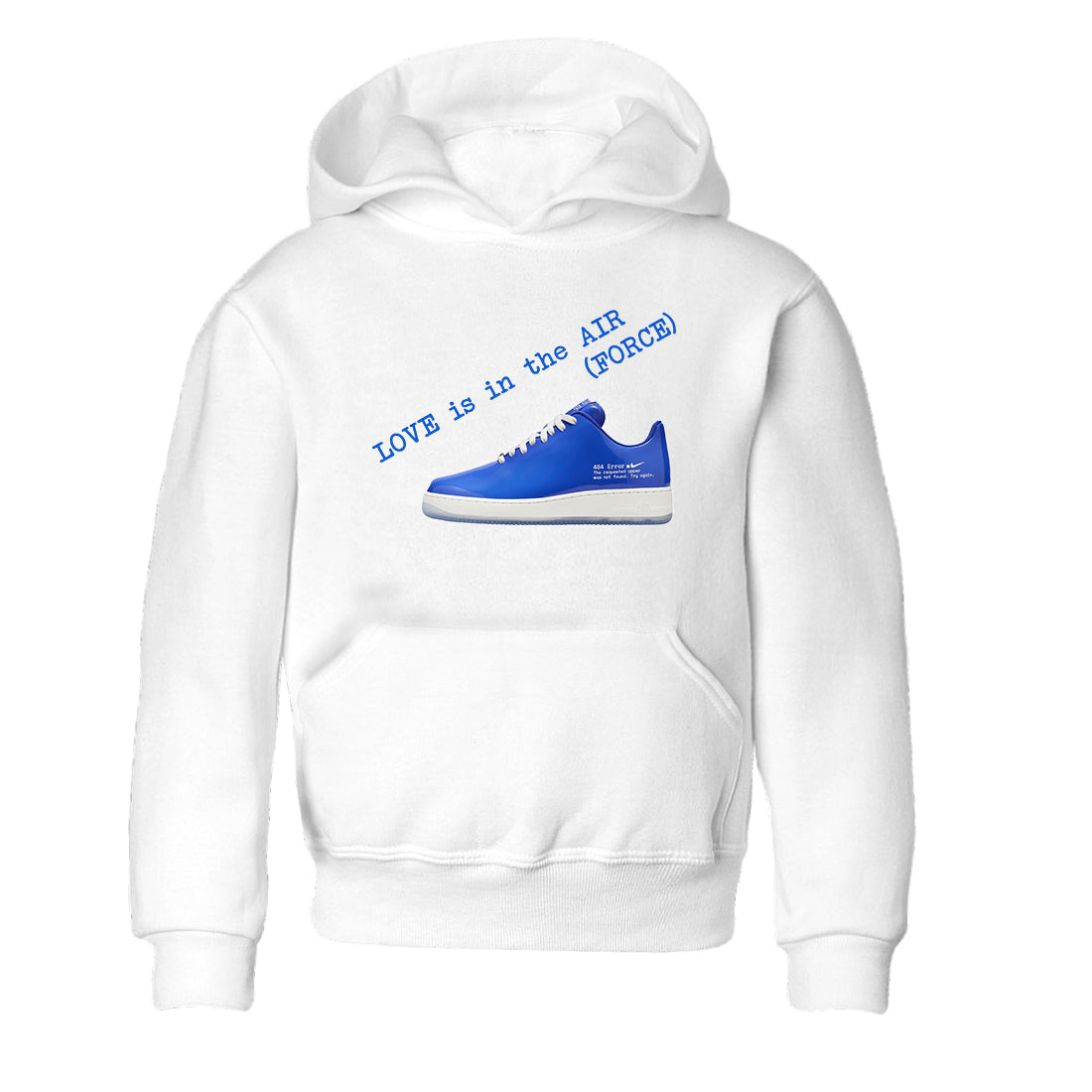 Air Force 1 404 Error shirt to match jordans Love Is In The Air sneaker tees Air Force 1 404 Error Drip Gear Zone baby toddler White 2 cotton Shirt