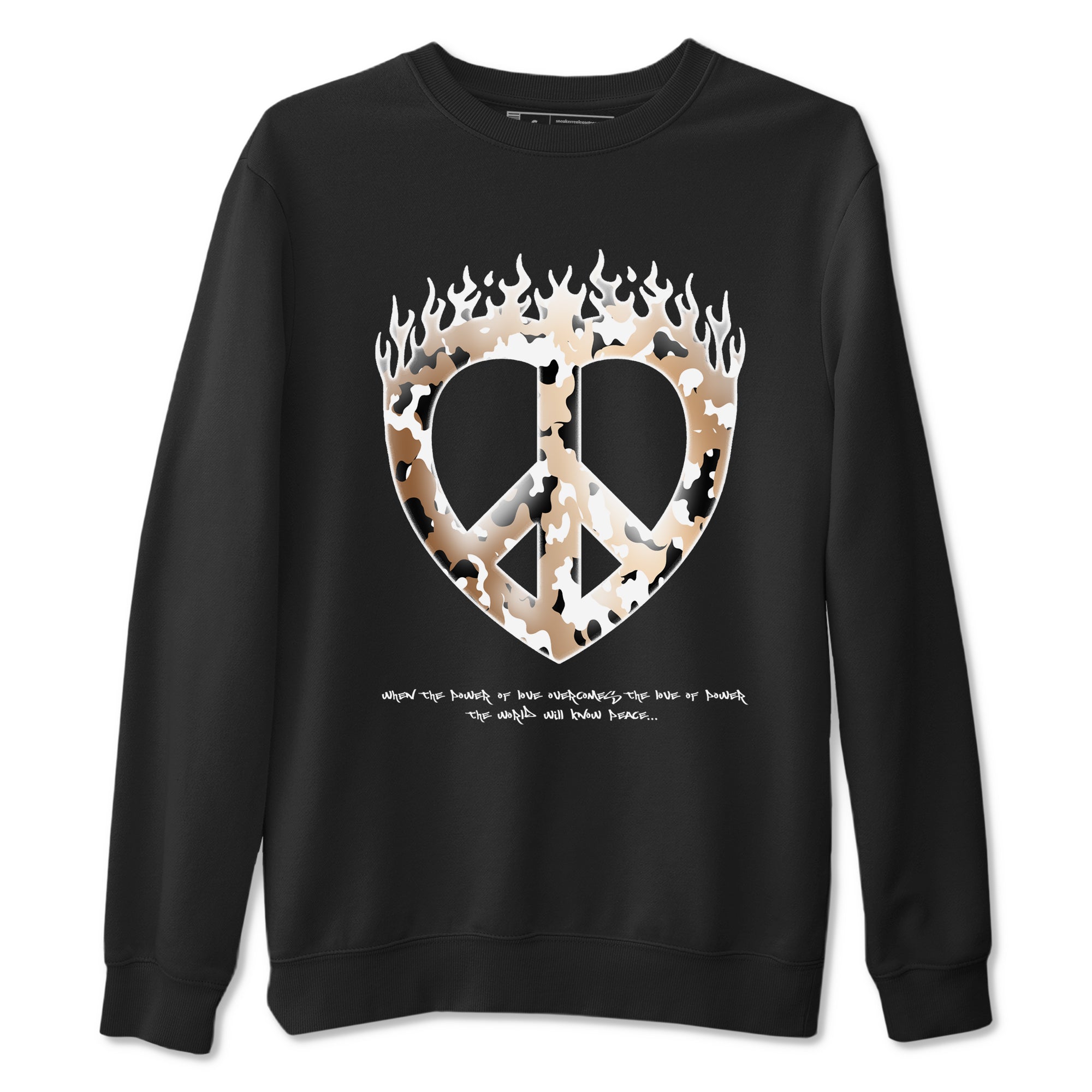 Foams One Metallic Copper shirts to match jordans Love Peace sneaker match tees Air Foamposite One Metallic Copper match shoes to clothes Drip Gear Zone unisex cotton Black 2 shirts