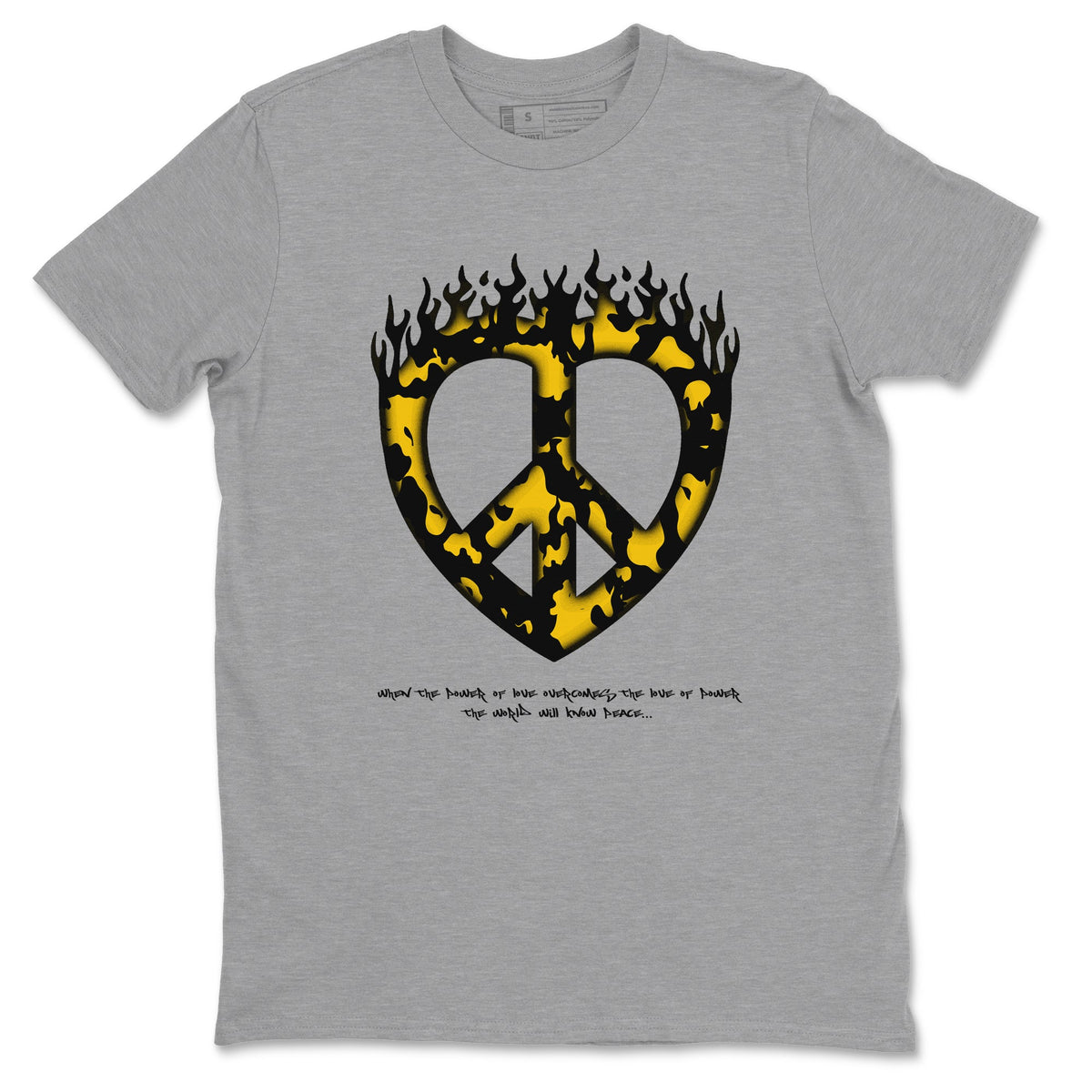 Dunk High Wu Tang shirts to match jordans Love Peace sneaker match tees Dunk High Wu Tang match shoes to clothes Drip Gear Zone unisex cotton Heather Grey 2 shirts