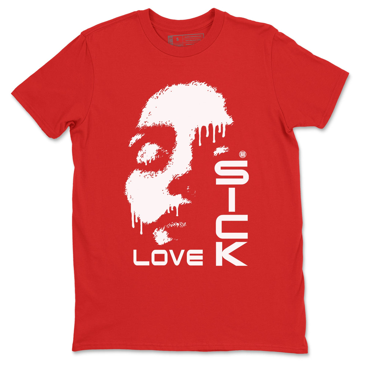 AE 1 Bred shirts to match jordans Love Sick sneaker match tees AE 1 Bred match shoes to clothes Drip Gear Zone unisex cotton Red 2 shirts