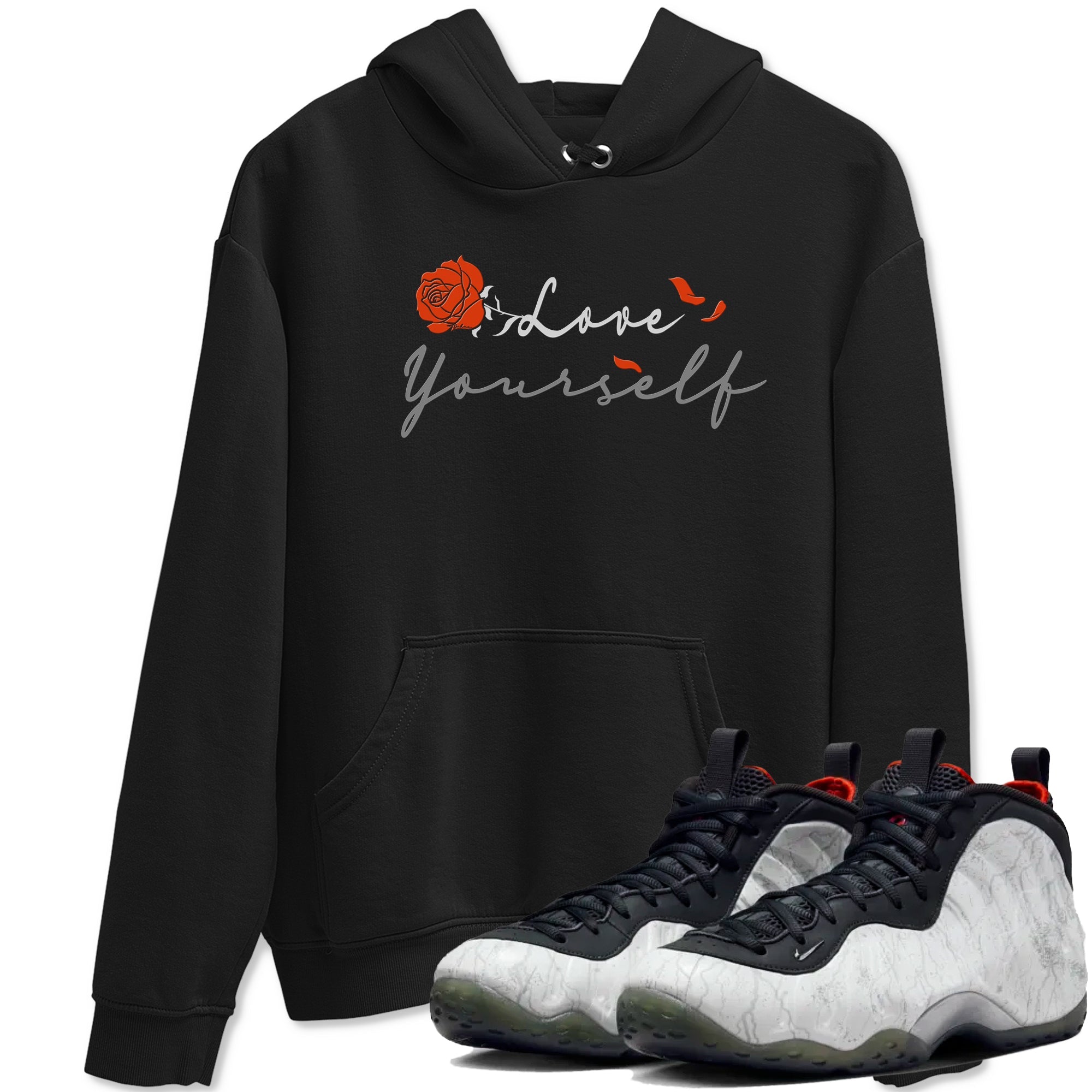 Foams One Jin shirts to match jordans Love Yourself sneaker match tees Foams One Jin match shoes to clothes Drip Gear Zone unisex cotton Black 1 shirts