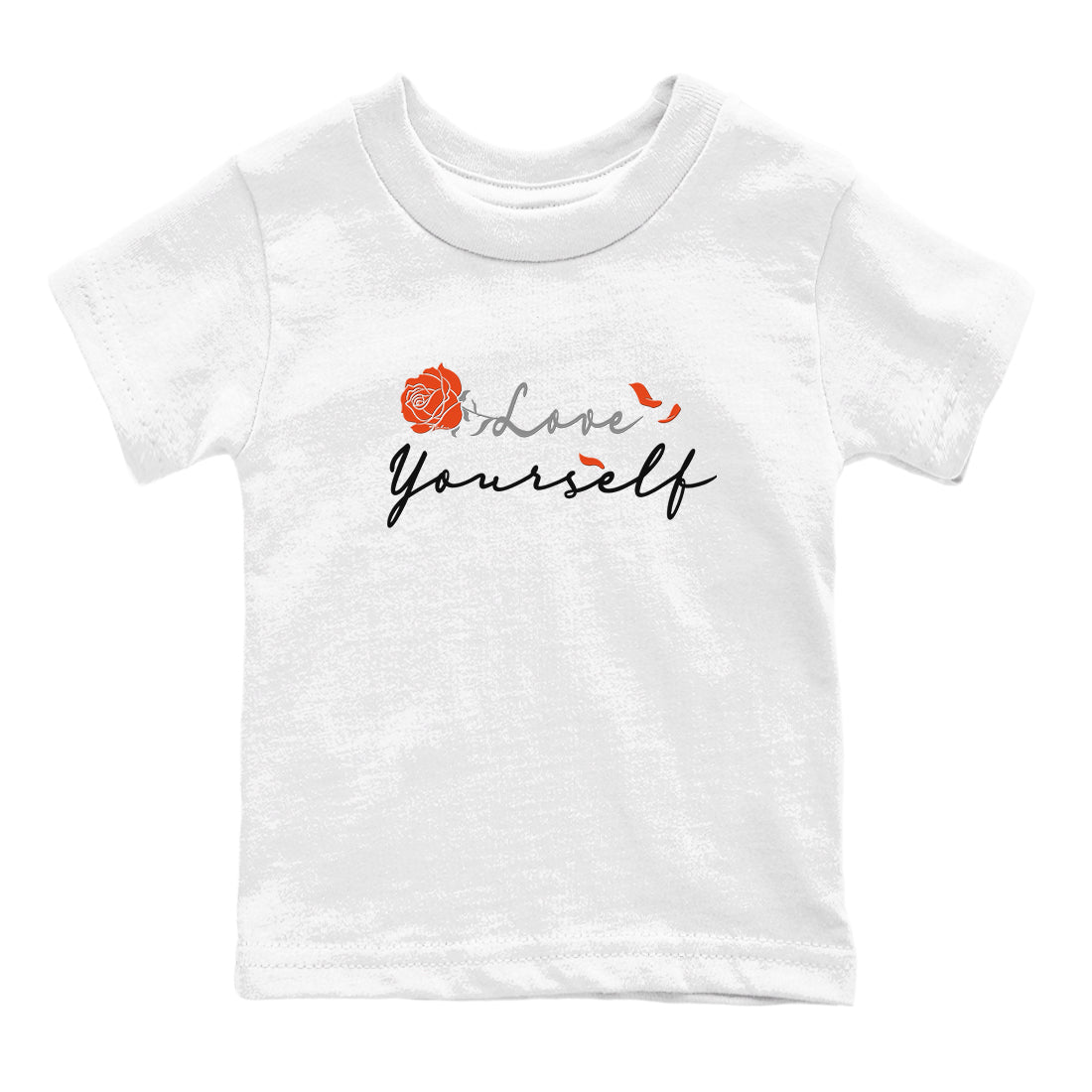 Foams One Jin shirts to match jordans Love Yourself sneaker match tees Foams One Jin match shoes to clothes Drip Gear Zone Youth Baby White 2 tee