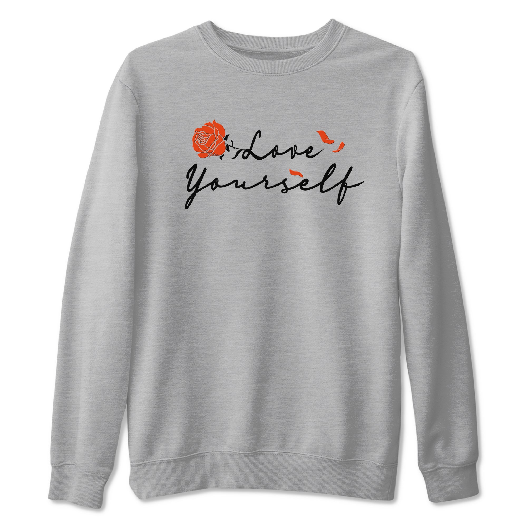 Foams One Jin shirts to match jordans Love Yourself sneaker match tees Foams One Jin match shoes to clothes Drip Gear Zone unisex cotton Heather Grey 2 shirts