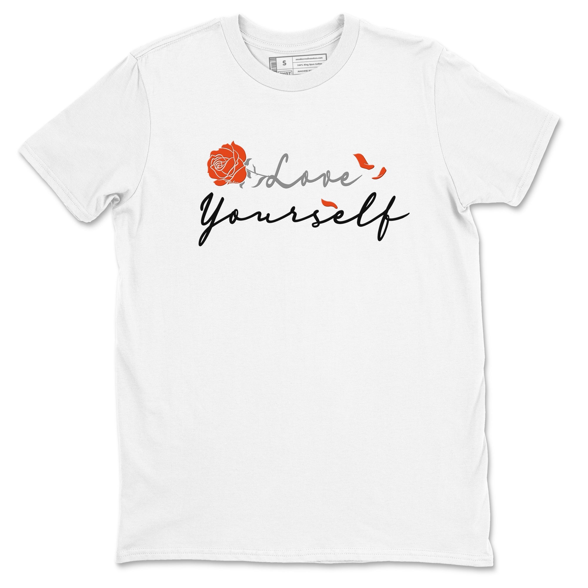 Foams One Jin shirts to match jordans Love Yourself sneaker match tees Foams One Jin match shoes to clothes Drip Gear Zone unisex cotton White 2 shirts