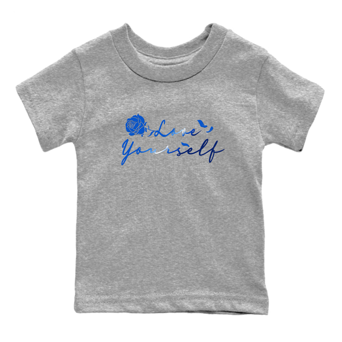 Air Force 1 404 Error shirt to match jordans Love Yourself sneaker tees Air Force 1 404 Error Drip Gear Zone baby toddler Heather Grey 2 cotton Shirt
