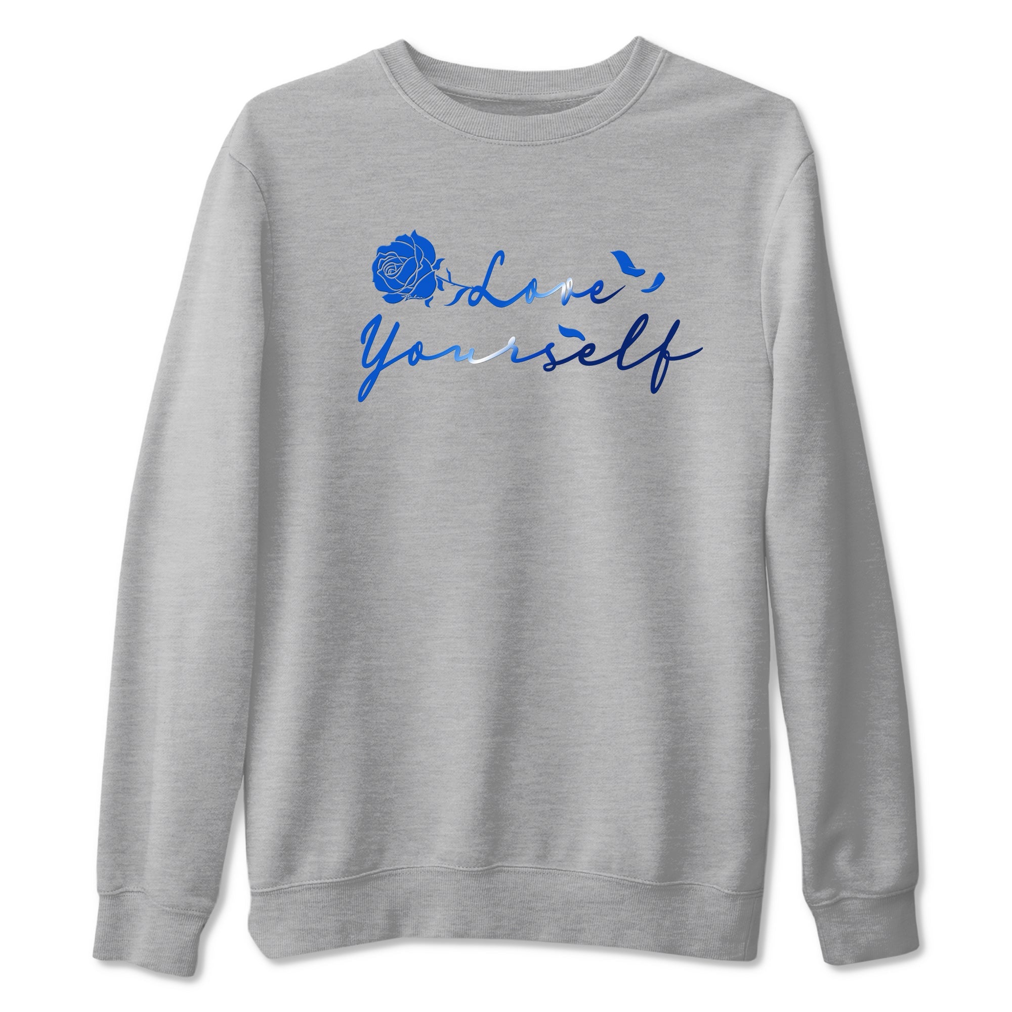 Air Force 1 404 Error shirt to match jordans Love Yourself sneaker tees Air Force 1 404 Error Drip Gear Zone unisex cotton Heather Grey 2 crew neck shirt