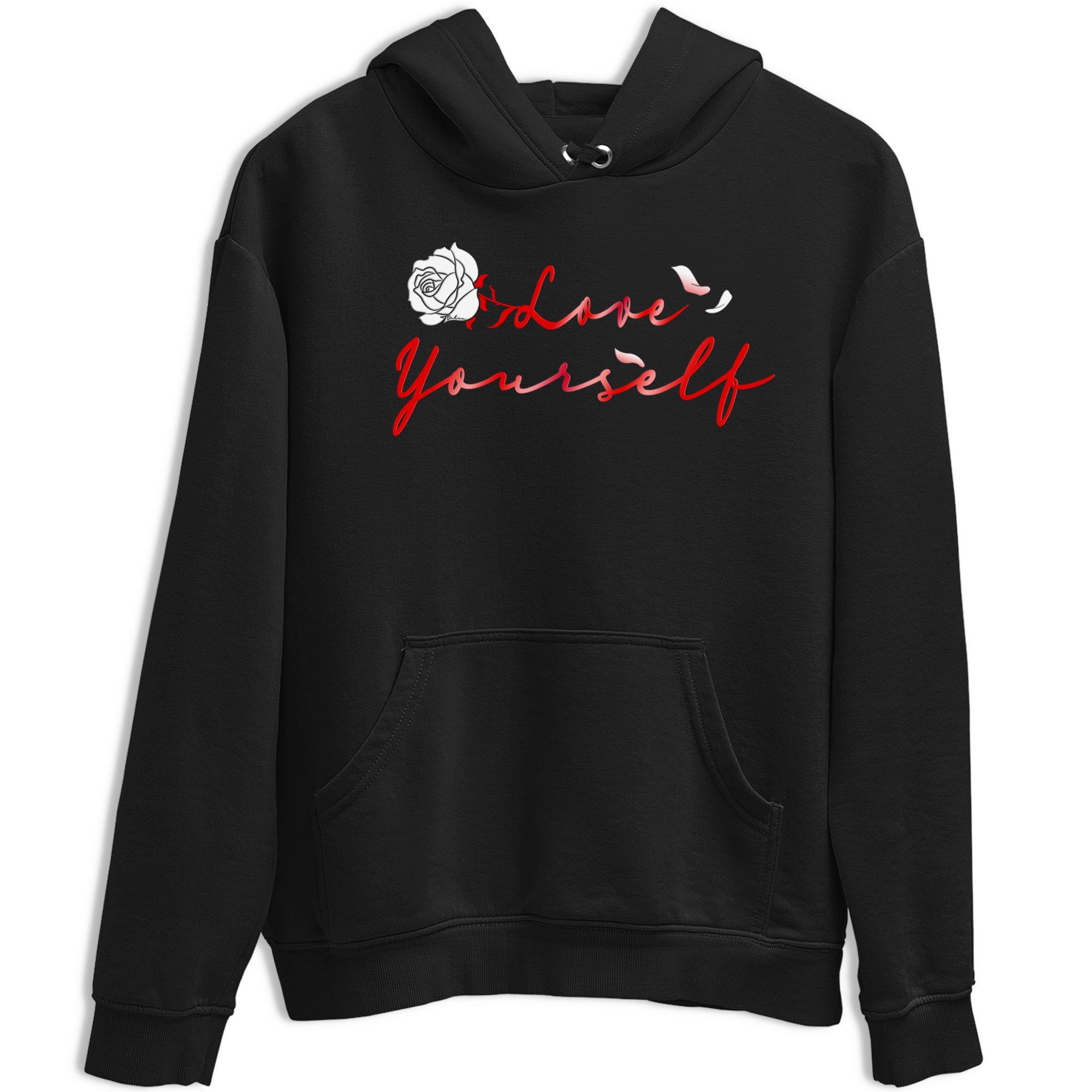 Jordan 1 High OG Satin Bred shirt to match jordans Love Yourself sneaker tees Air Jordan 1 Satin Bred Drip Gear Zone Casual Crew Neck T-Shirt Unisex Black 2 T-Shirt