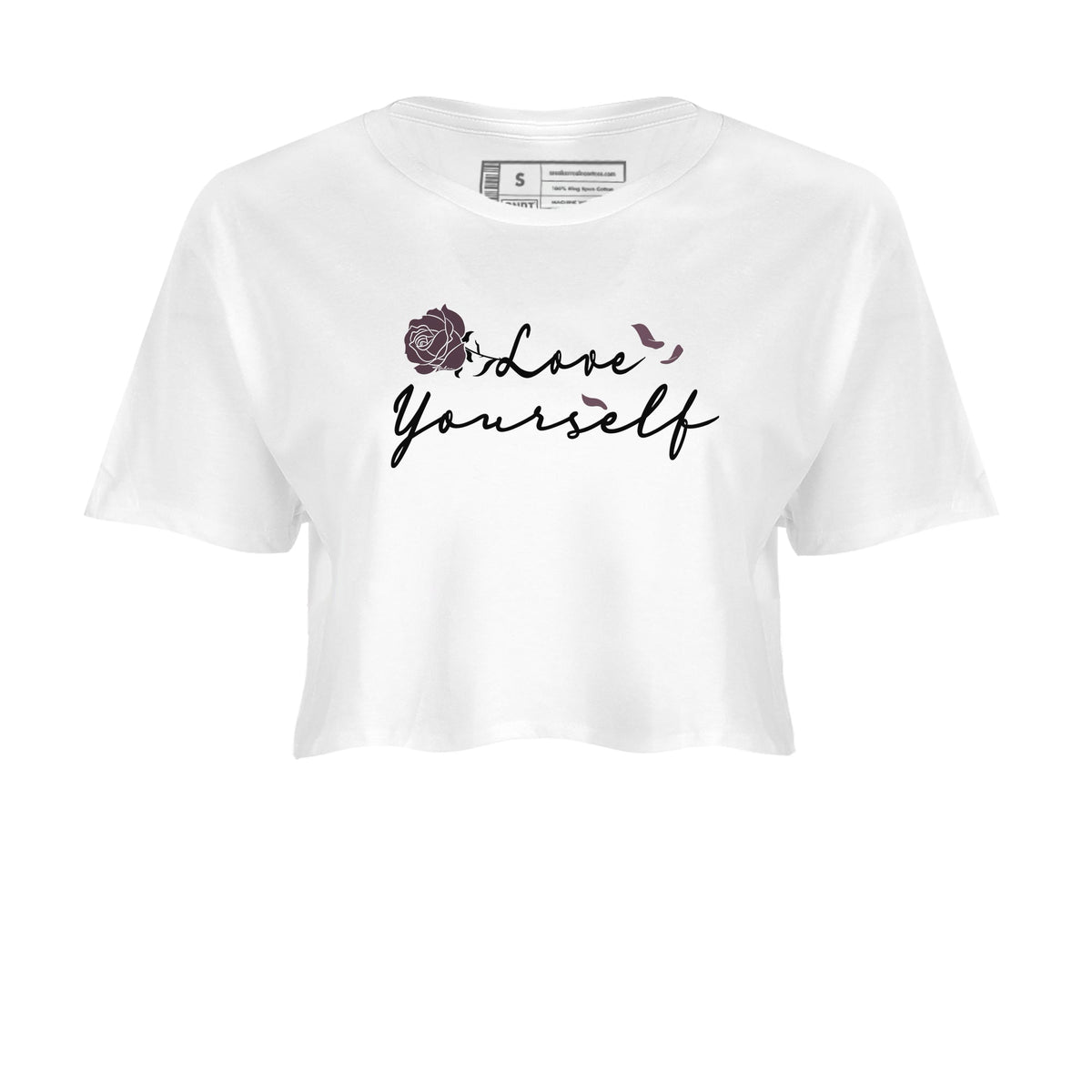 3s A Ma Maniere x Black shirts to match jordans Love Yourself sneaker match tees A Ma Maniere x Air Jordan 3 “While You Were Sleeping” Sneaker Release Tees unisex cotton White 2 Crop Shirts