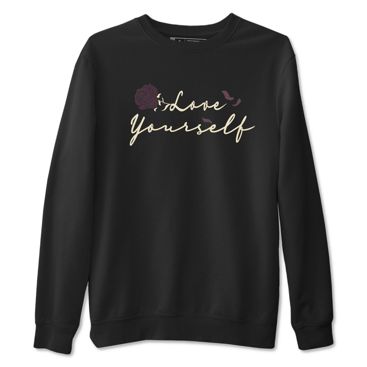 3s A Ma Maniere x Black shirts to match jordans Love Yourself sneaker match tees A Ma Maniere x Air Jordan 3 “While You Were Sleeping” Sneaker Release Tees unisex cotton Black 2 crew neck shirts