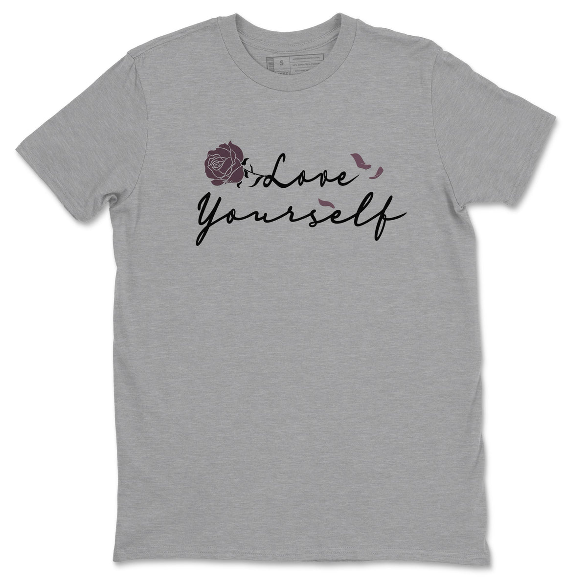 3s A Ma Maniere x Black shirts to match jordans Love Yourself sneaker match tees A Ma Maniere x Air Jordan 3 “While You Were Sleeping” Sneaker Release Tees unisex cotton Heather Grey 2 crew neck shirts