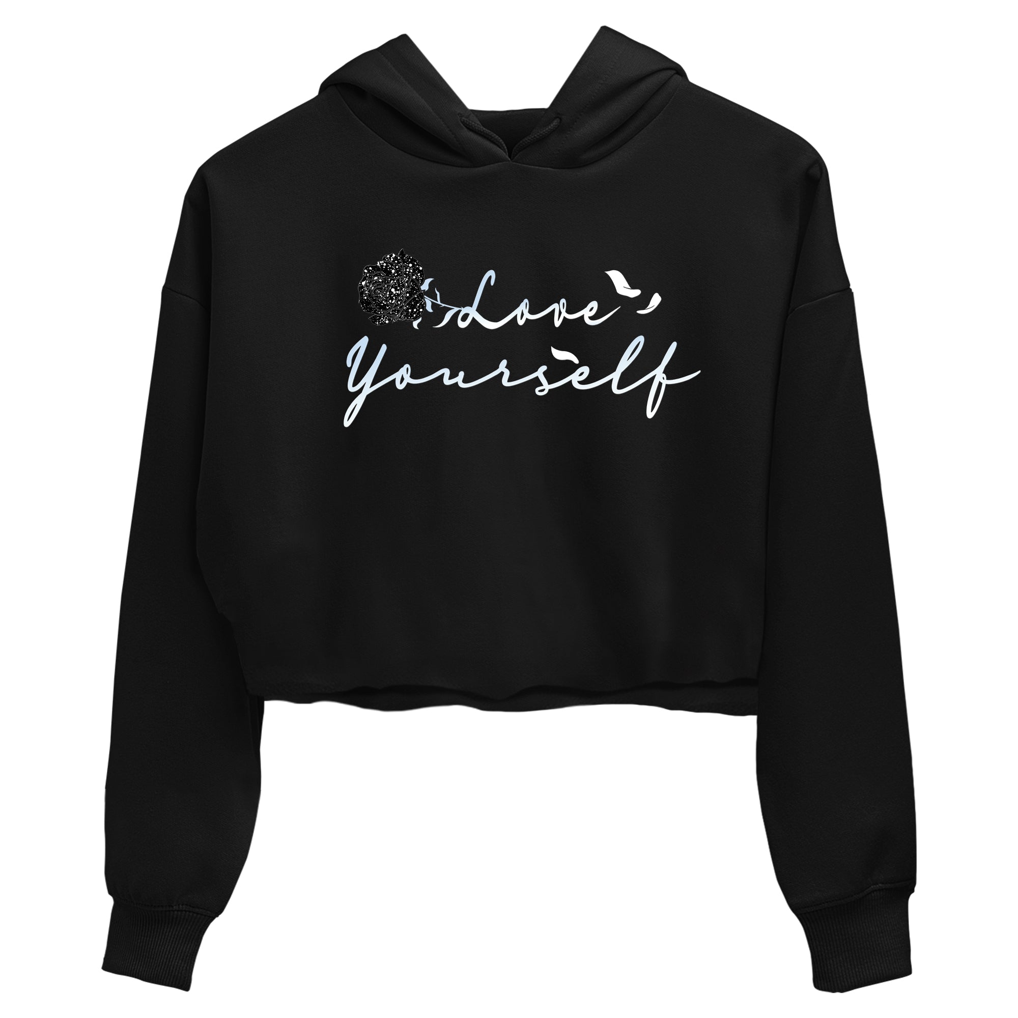 AJ6 Reverse Cookies shirts to match jordans Love Yourself sneaker match tees Air Jordan 6 Reverse Cookies Drip Gear Zone streetwear brand Black 2 crop tee