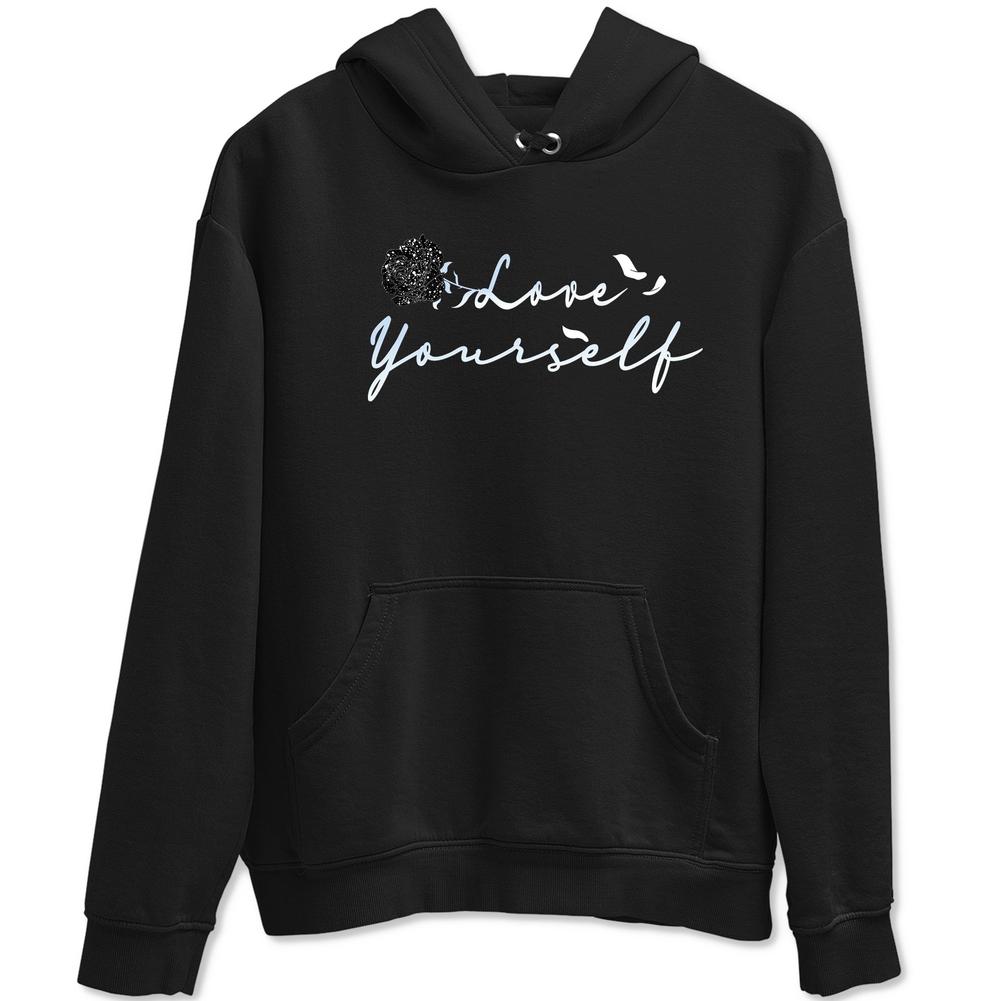 AJ6 Reverse Cookies shirts to match jordans Love Yourself sneaker match tees Air Jordan 6 Reverse Cookies Drip Gear Zone streetwear brand Black 2 unisex cotton tee