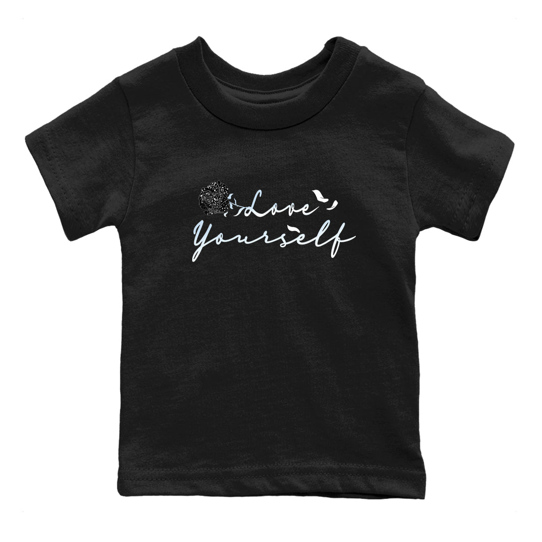 AJ6 Reverse Cookies shirts to match jordans Love Yourself sneaker match tees Air Jordan 6 Reverse Cookies Drip Gear Zone streetwear brand Baby and Youth Black 2 cotton tee