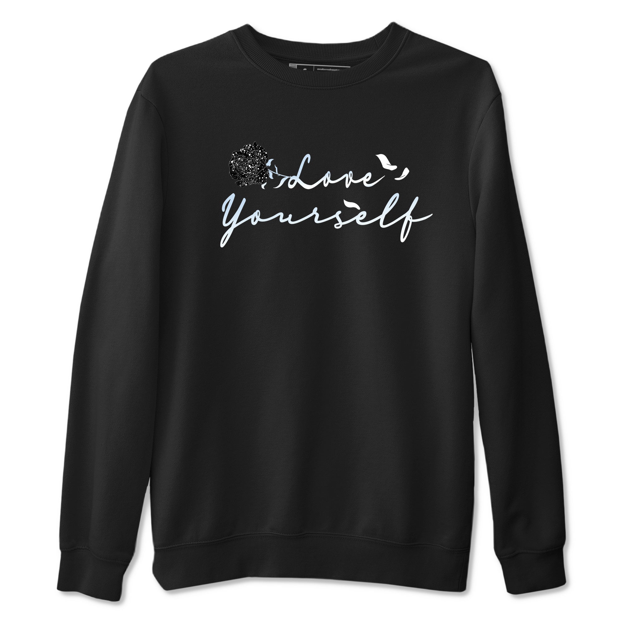 AJ6 Reverse Cookies shirts to match jordans Love Yourself sneaker match tees Air Jordan 6 Reverse Cookies Drip Gear Zone streetwear brand Black 2 unisex cotton tee