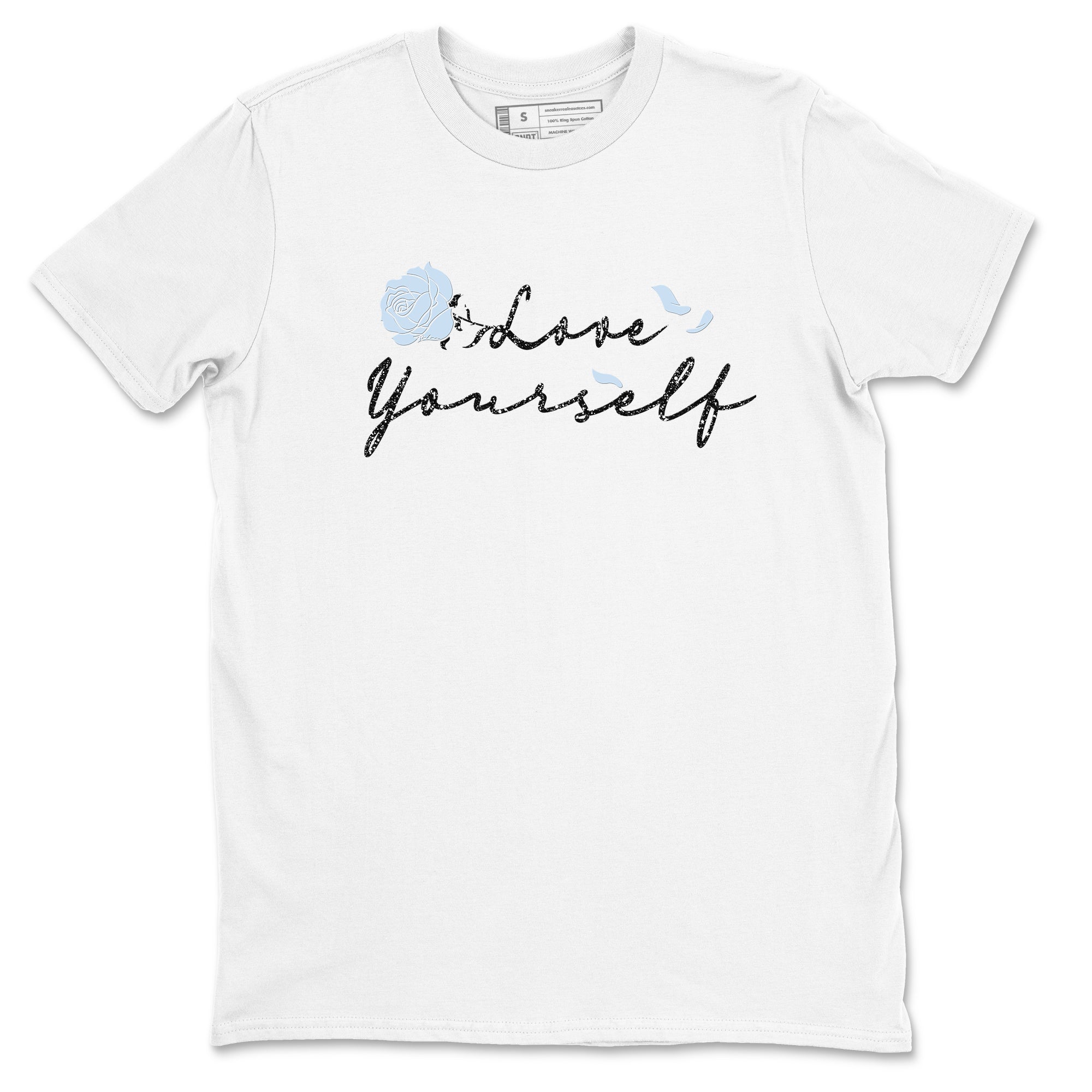 AJ6 Reverse Cookies shirts to match jordans Love Yourself sneaker match tees Air Jordan 6 Reverse Cookies Drip Gear Zone streetwear brand White 2 unisex cotton tee