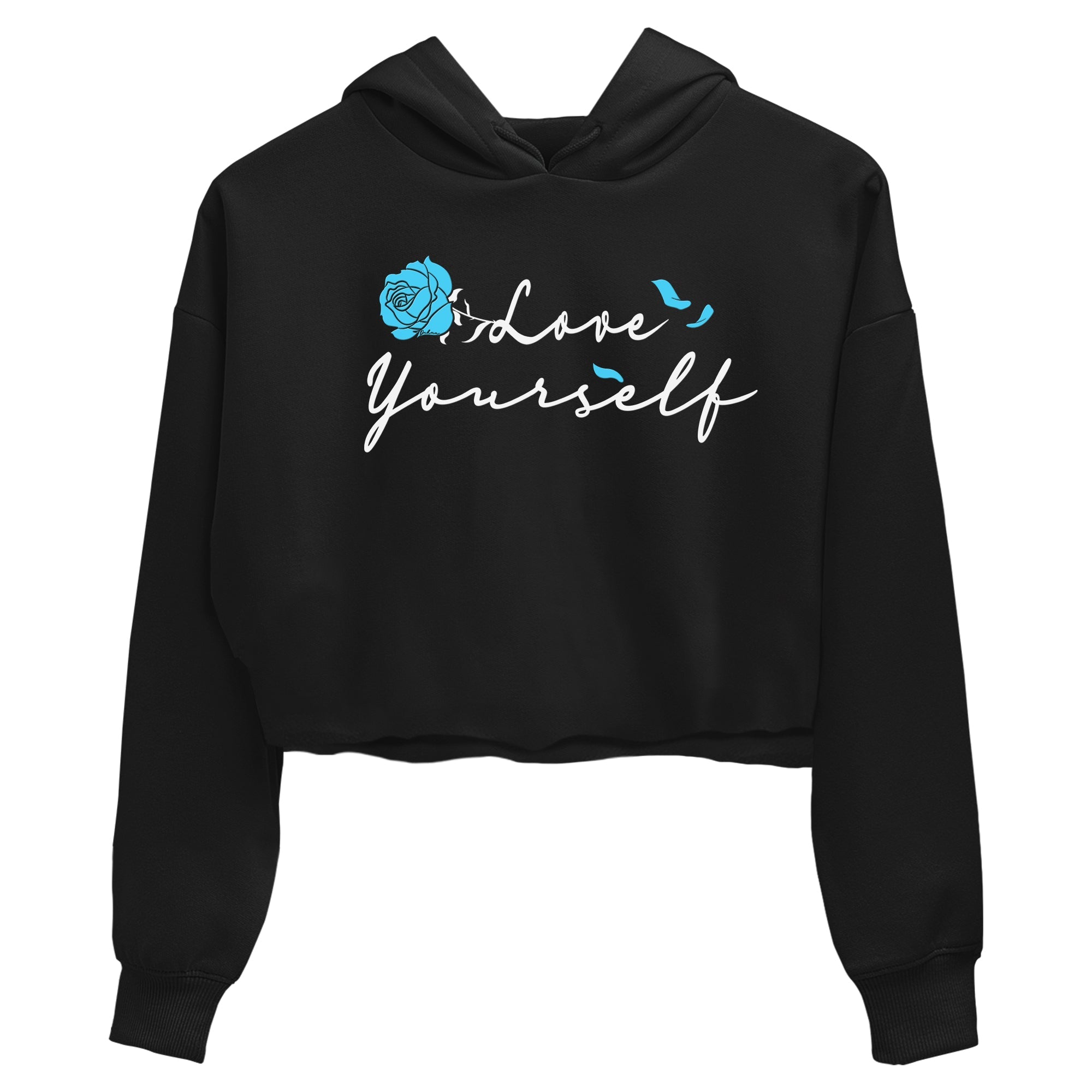 AJ9 Powder Blue shirt to match jordans Love Yourself sneaker tees Air Jordan 9 Powder Blue Drip Gear Zone Black 2 crop length shirt