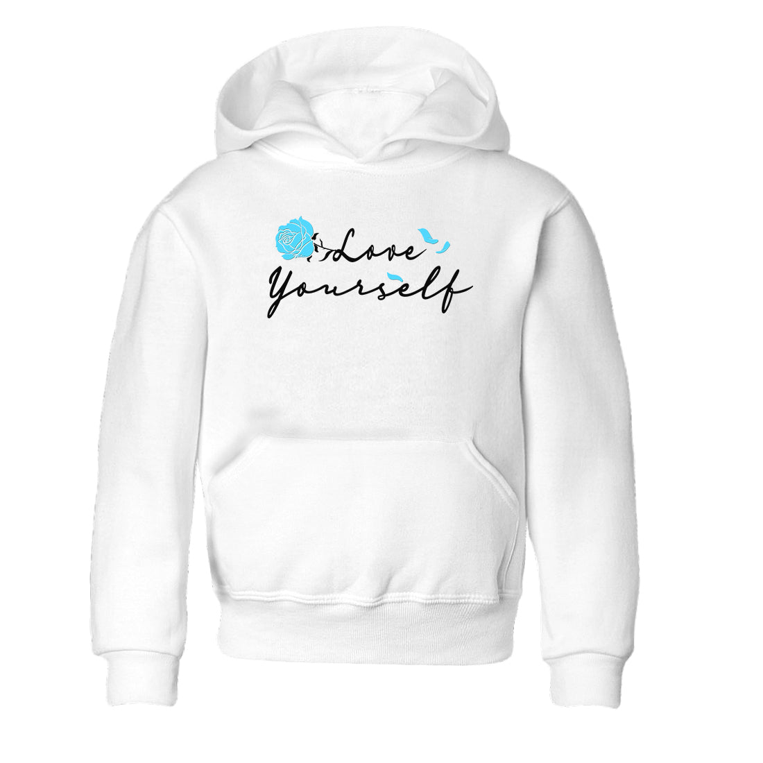 AJ9 Powder Blue shirt to match jordans Love Yourself sneaker tees Air Jordan 9 Powder Blue Drip Gear Zone baby toddler White 2 cotton Shirt