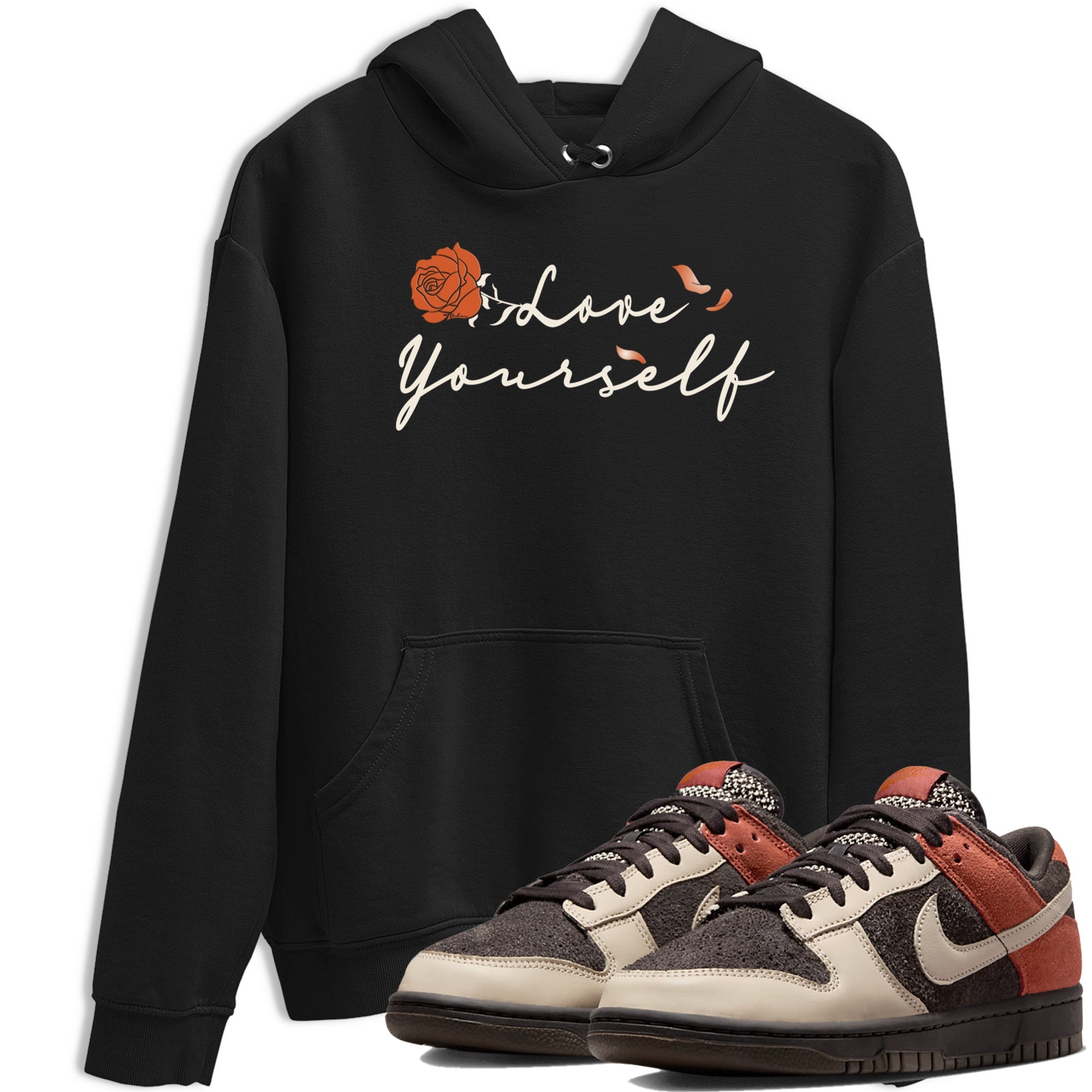 Dunk Low Red Panda shirt to match jordans Love Yourself sneaker tees Dunks Red Panda Drip Gear Zone Sneaker Matching Clothing Brand Unisex Sneaker Tee Black 1 T-Shirt