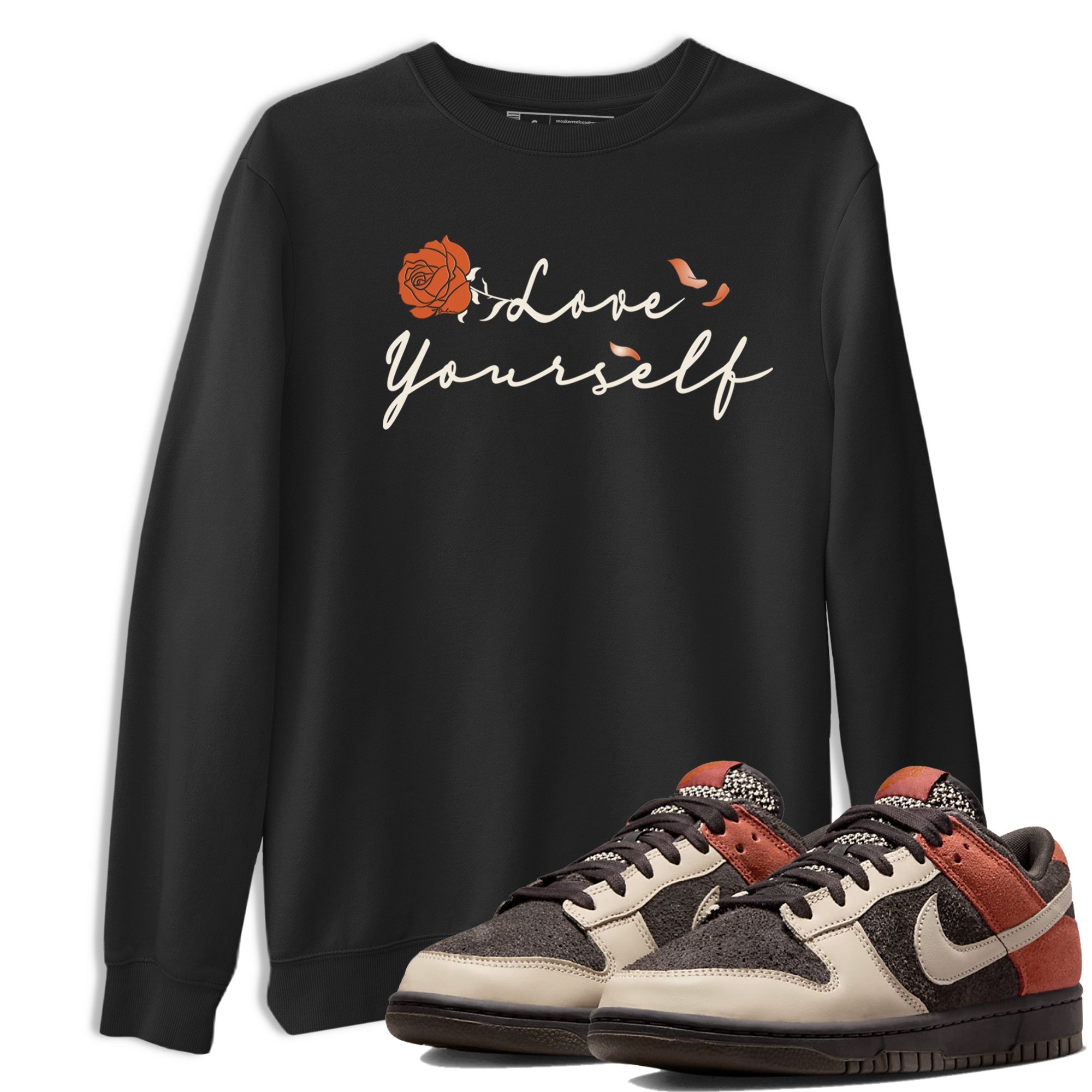 Dunk Low Red Panda shirt to match jordans Love Yourself sneaker tees Dunks Red Panda Drip Gear Zone Sneaker Matching Clothing Brand Unisex Sneaker Tee Black 1 T-Shirt