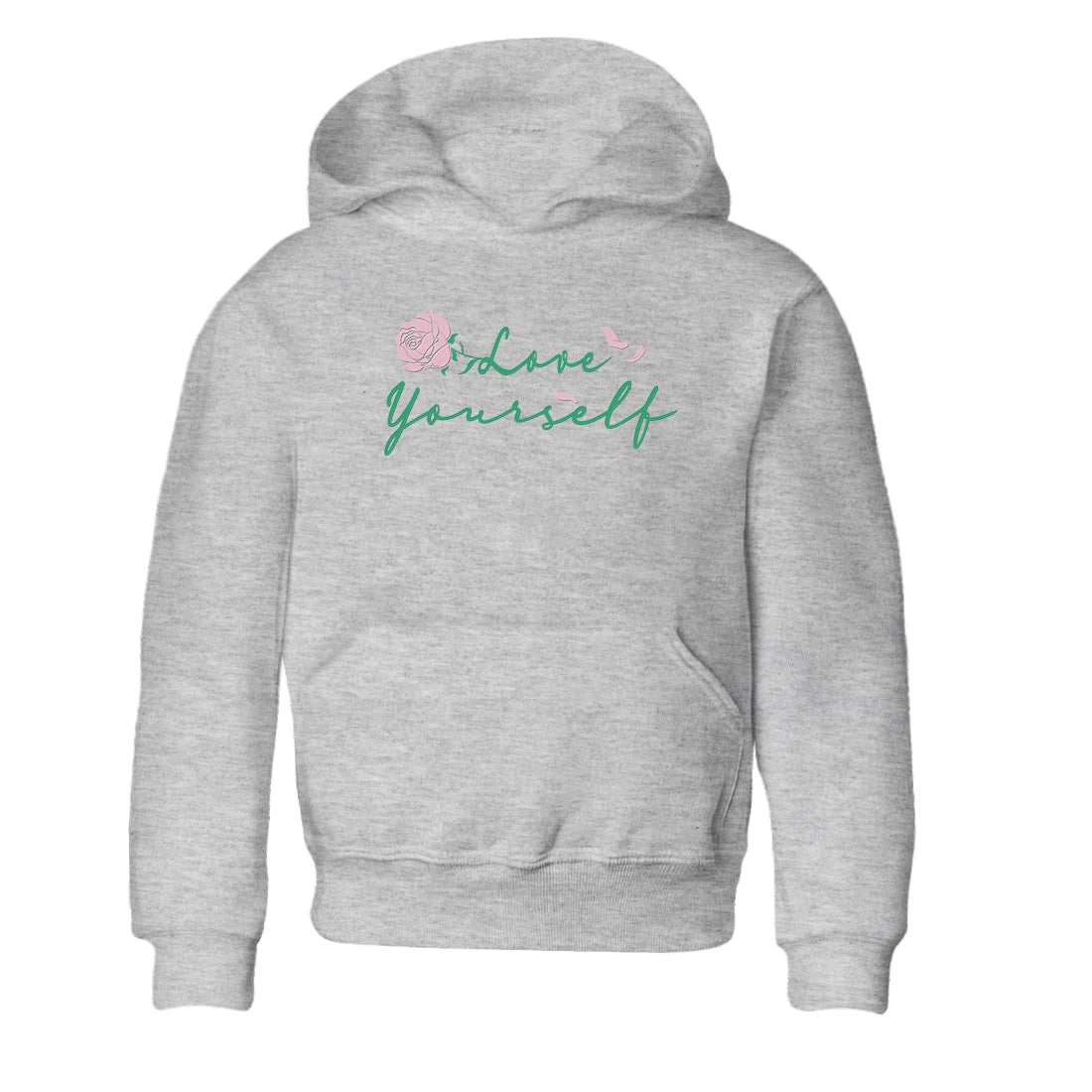 Dunk Low Medium Soft Pink Malachite shirt to match jordans Love Yourself sneaker tees Dunk Medium Soft Pink Malachite Drip Gear Zone baby toddler Heather Grey 2 cotton Shirt