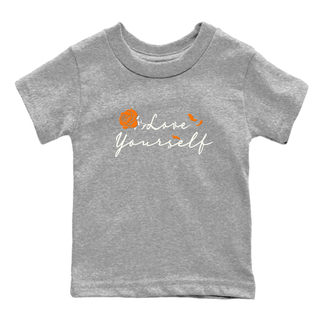 3s Georgia Peach shirt to match jordans Lover Yourself sneaker tees Air Jordan 3 Georgia Peach Drip Gear Zone baby toddler Heather Grey 2 cotton Shirt