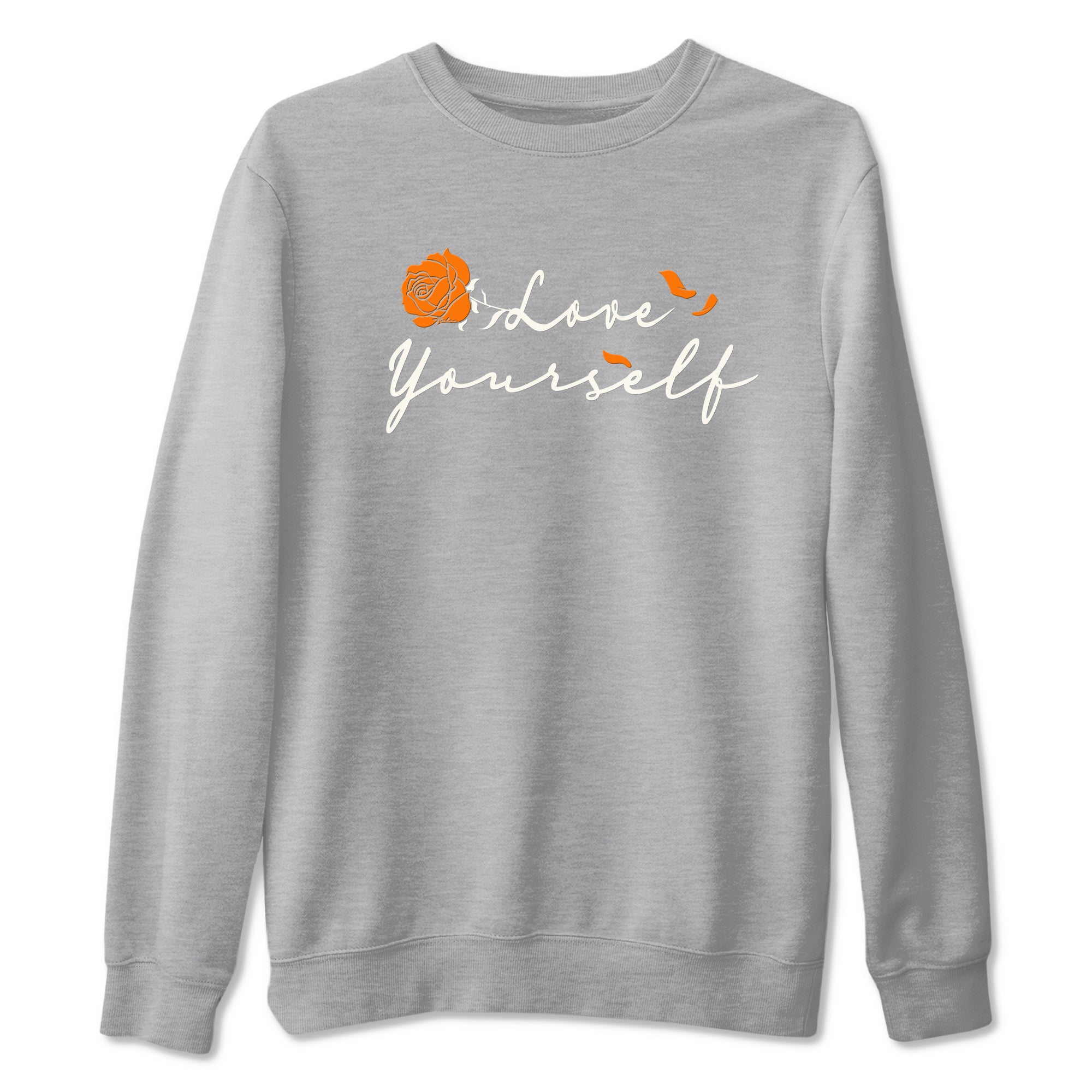3s Georgia Peach shirt to match jordans Lover Yourself sneaker tees Air Jordan 3 Georgia Peach Drip Gear Zone unisex cotton Heather Grey 2 crew neck shirt