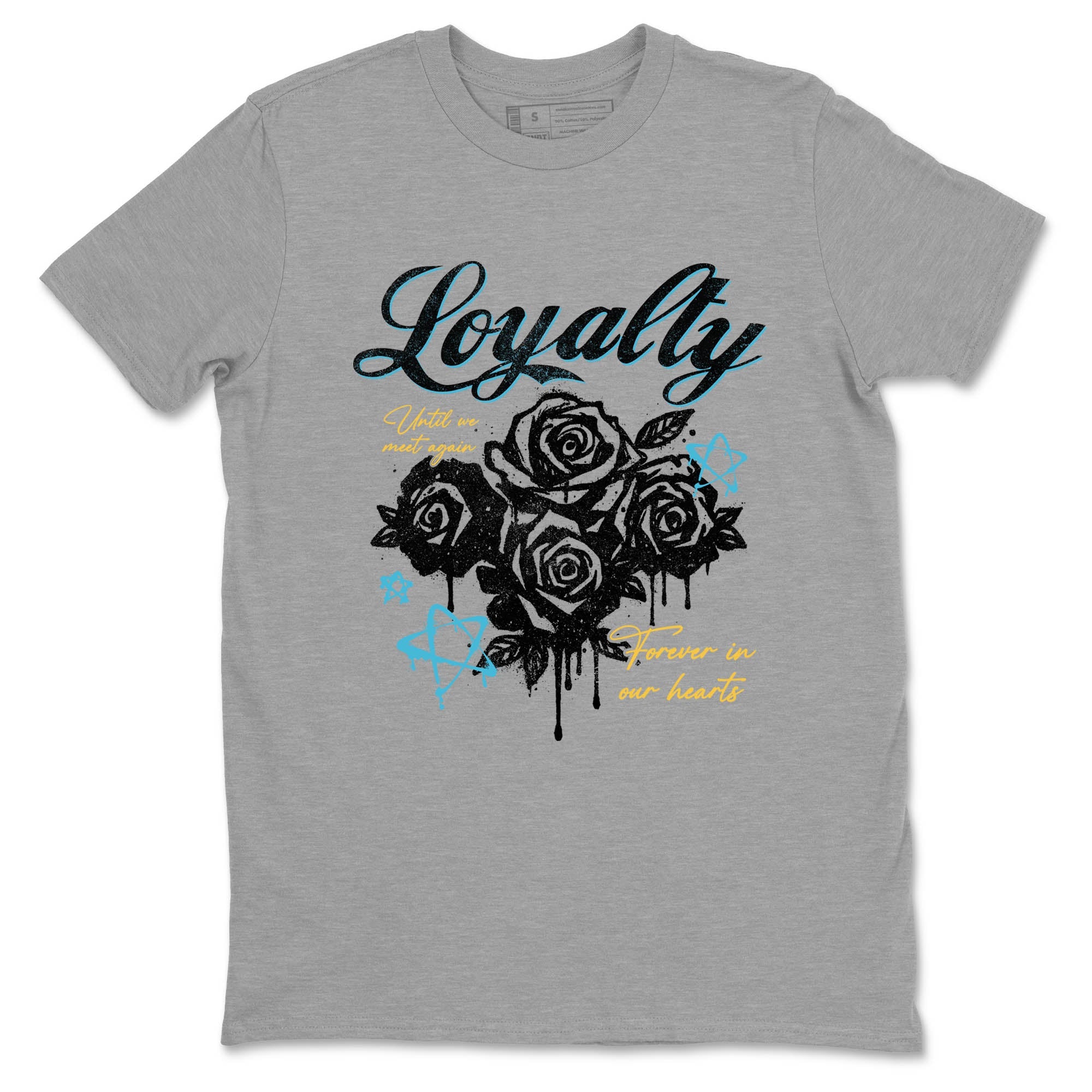 Sneaker Threads  Sneaker Tees To Match Air Jordan 11 Retro Gamma  Loyalty Graphic Tee Heather Grey 2. Perfect for Jordan releases 2025 colorways.