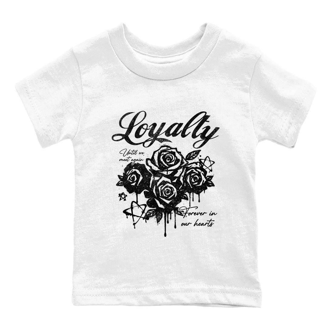 Sneaker Threads  Sneaker Tees To Match Air Jordan 4 Black Cat  Loyalty Youth Graphic Tee White 2. Perfect for Jordan releases 2025 colorways.