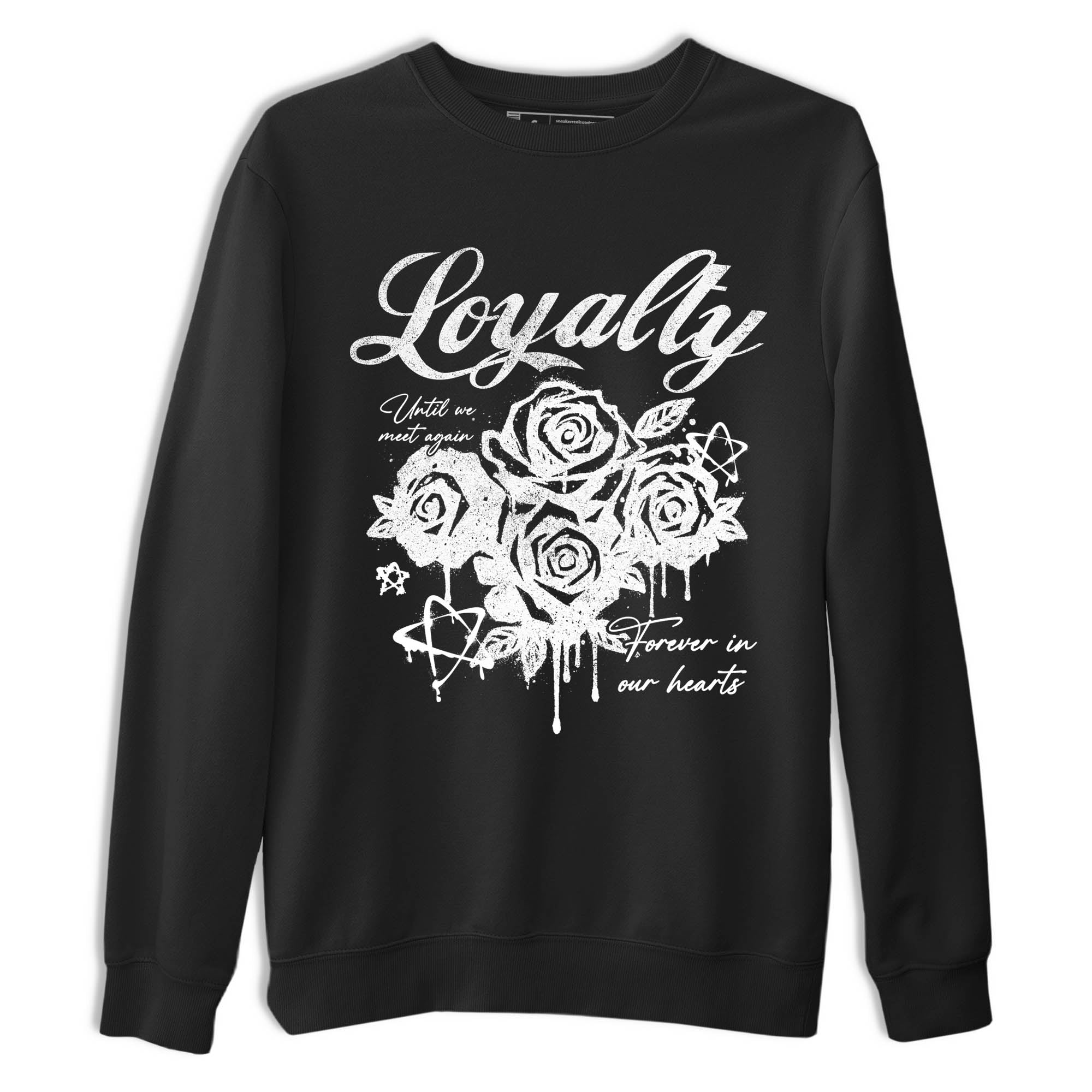 Sneaker Threads  Sneaker Tees To Match Air Jordan 4 Black Cat  Loyalty Graphic Tee Black 2. Perfect for Jordan releases 2025 colorways.