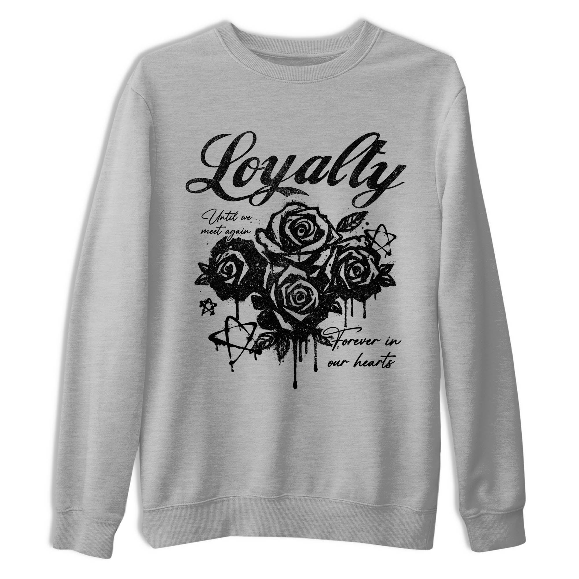 Sneaker Threads  Sneaker Tees To Match Air Jordan 4 Black Cat  Loyalty Graphic Tee Heather Grey 2. Perfect for Jordan releases 2025 colorways.