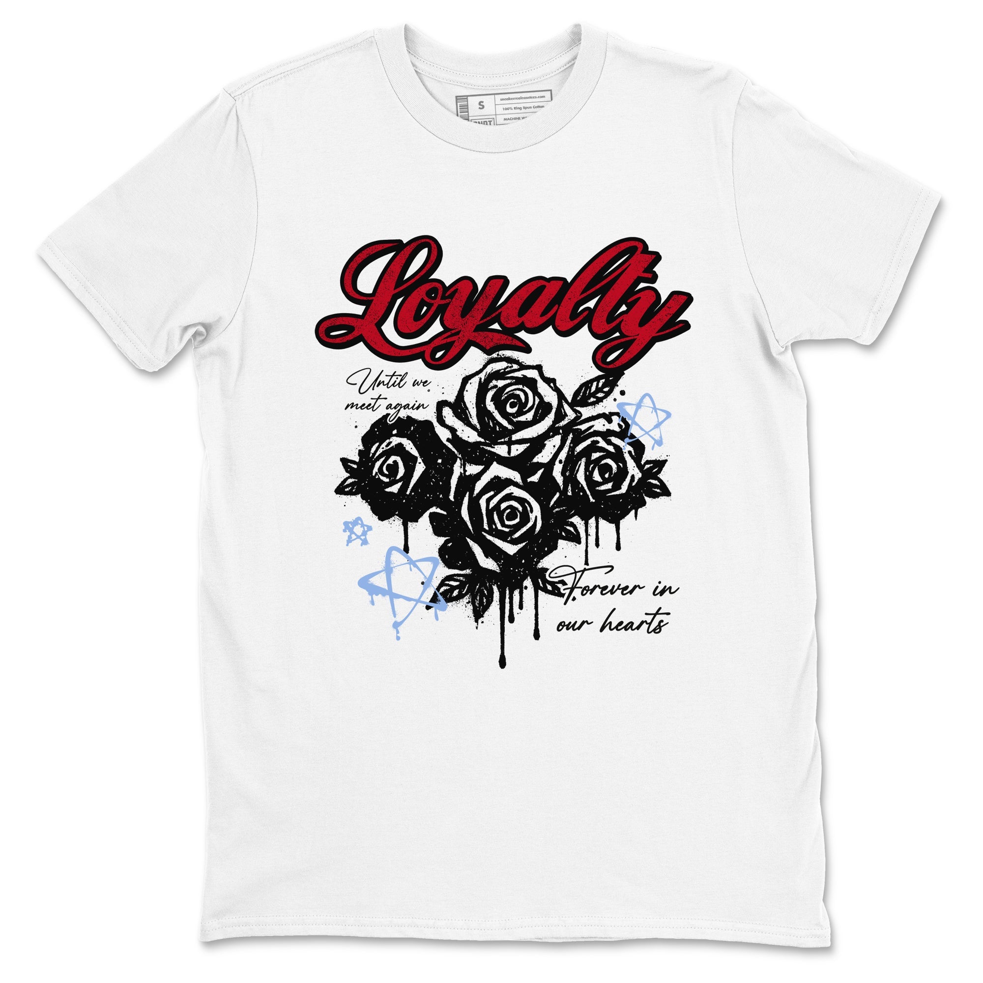 Sneaker match tees  Sneaker Tees To Match Air Jordan 5 Fire Red Shoes  Loyalty Tee White 2