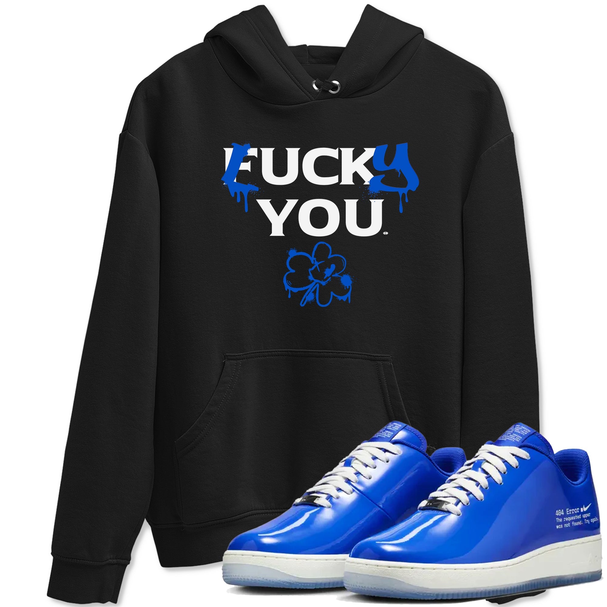Air Force 1 404 Error shirt to match jordans Lucky You sneaker tees Air Force 1 404 Error Drip Gear Zone unisex cotton Black 1 crew neck shirt