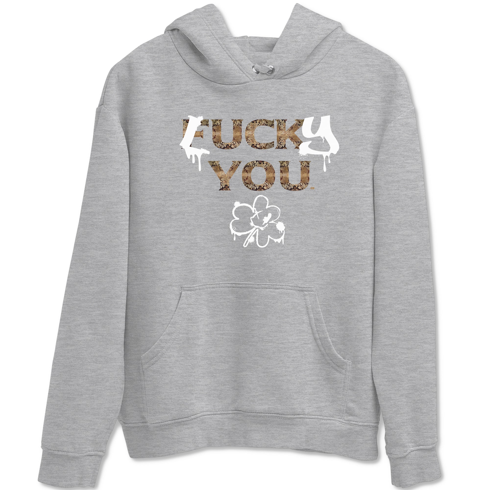 AF1 Ivory Snake shirt to match jordans Lucky You sneaker tees Air Force1 Ivory Snake Drip Gear Zone unisex cotton Heather Grey 2 crew neck shirt