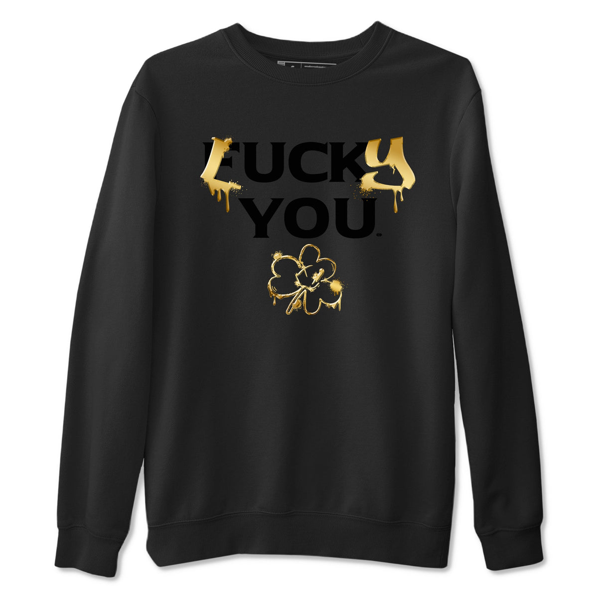 1s Black Metallic Gold shirts to match jordans Lucky You sneaker match tees Air Jordan 1 Black Metallic Gold Drip Gear Zone unisex cotton Black 2 crew neck shirts