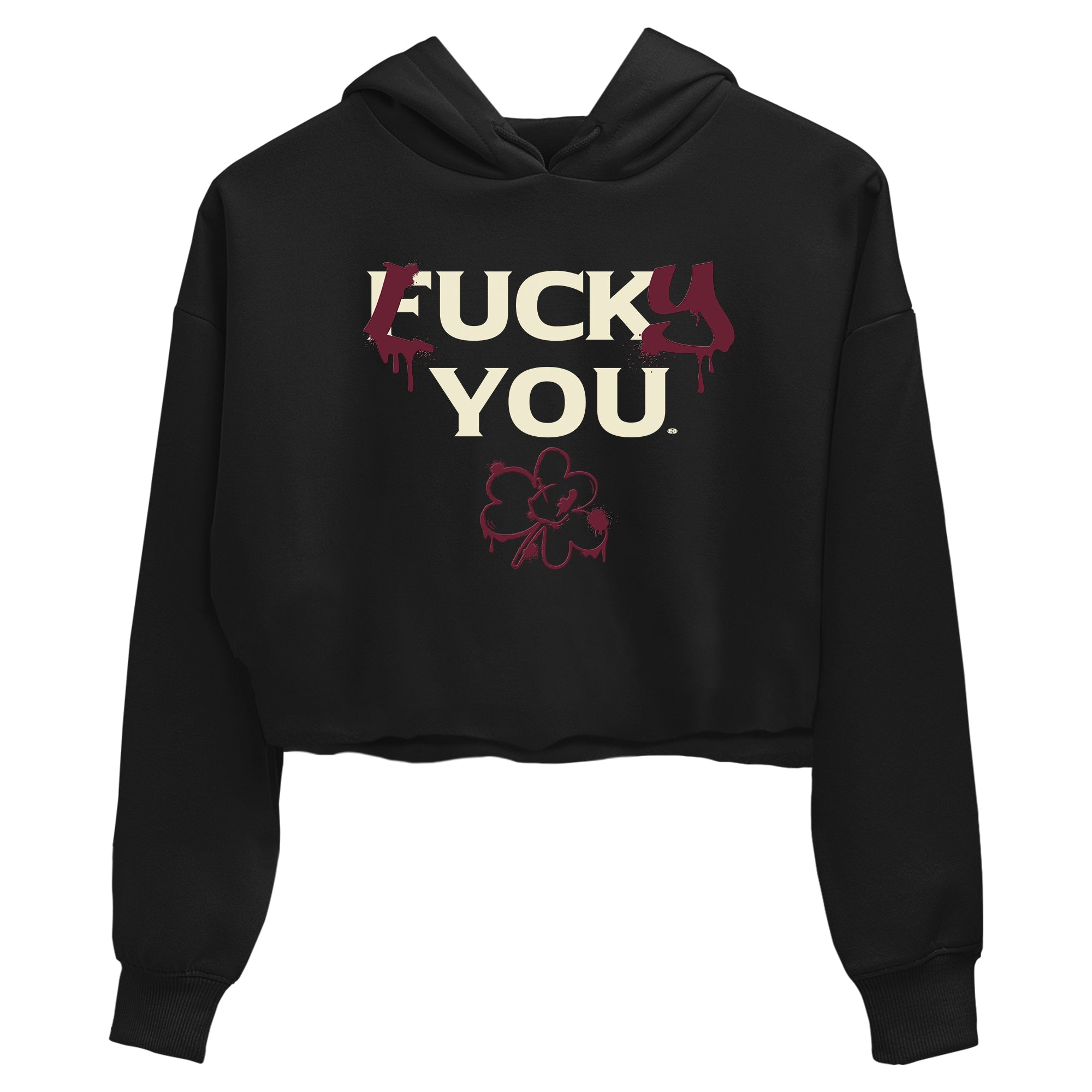 3s A Ma Maniere x Burgundy Crush shirts to match jordans Lucky You sneaker match tees Air Jordan 3 A Ma Maniere x Burgundy Crush Drip Gear Zone streetwear brand Black 2 crop tee