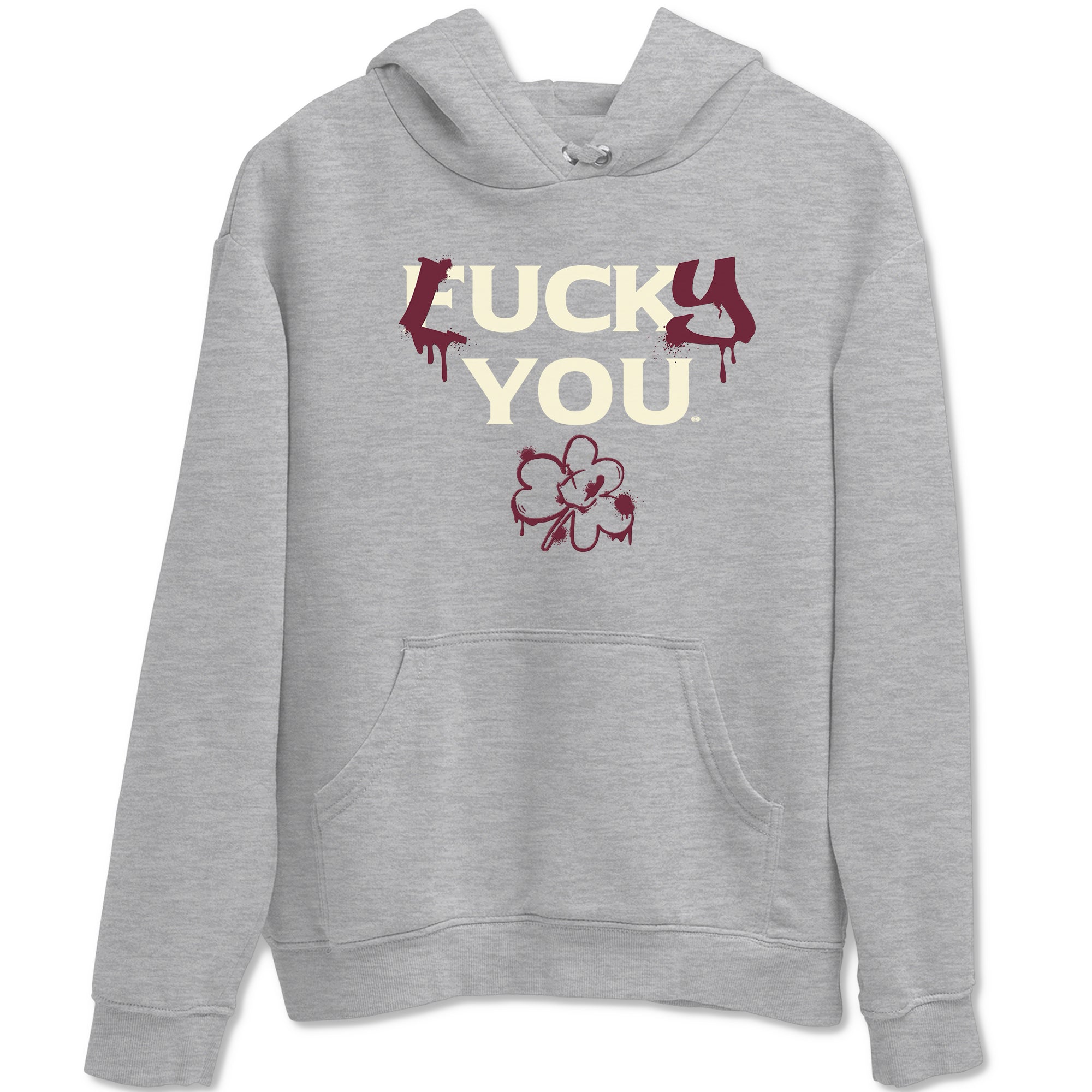 3s A Ma Maniere x Burgundy Crush shirts to match jordans Lucky You sneaker match tees Air Jordan 3 A Ma Maniere x Burgundy Crush Drip Gear Zone streetwear brand Heather Grey 2 unisex cotton tee
