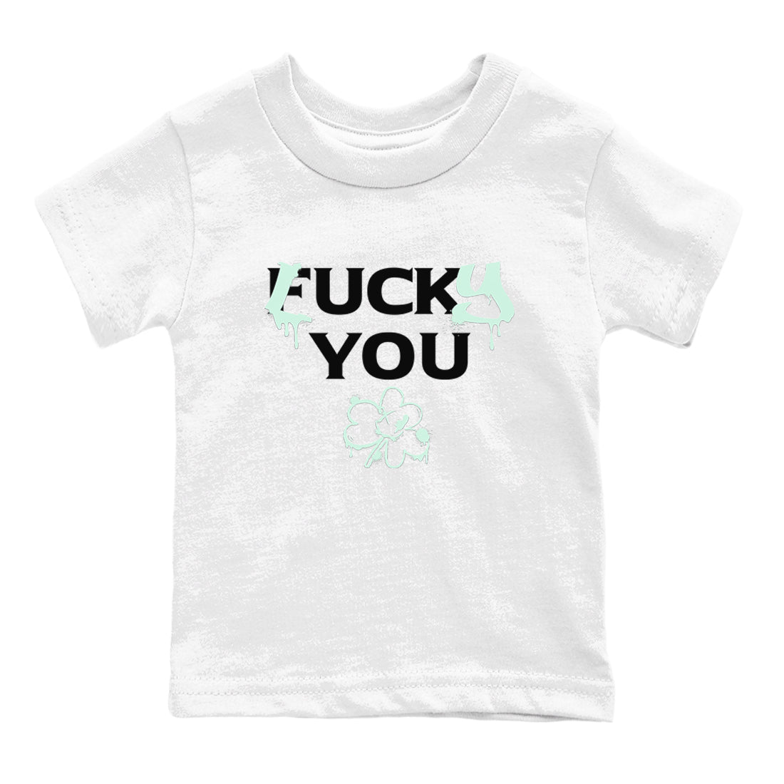 3s Green Glow shirt to match jordans Lucky You sneaker tees Air Jordan 3 Green Glow Drip Gear Zone baby toddler White 2 cotton Shirt