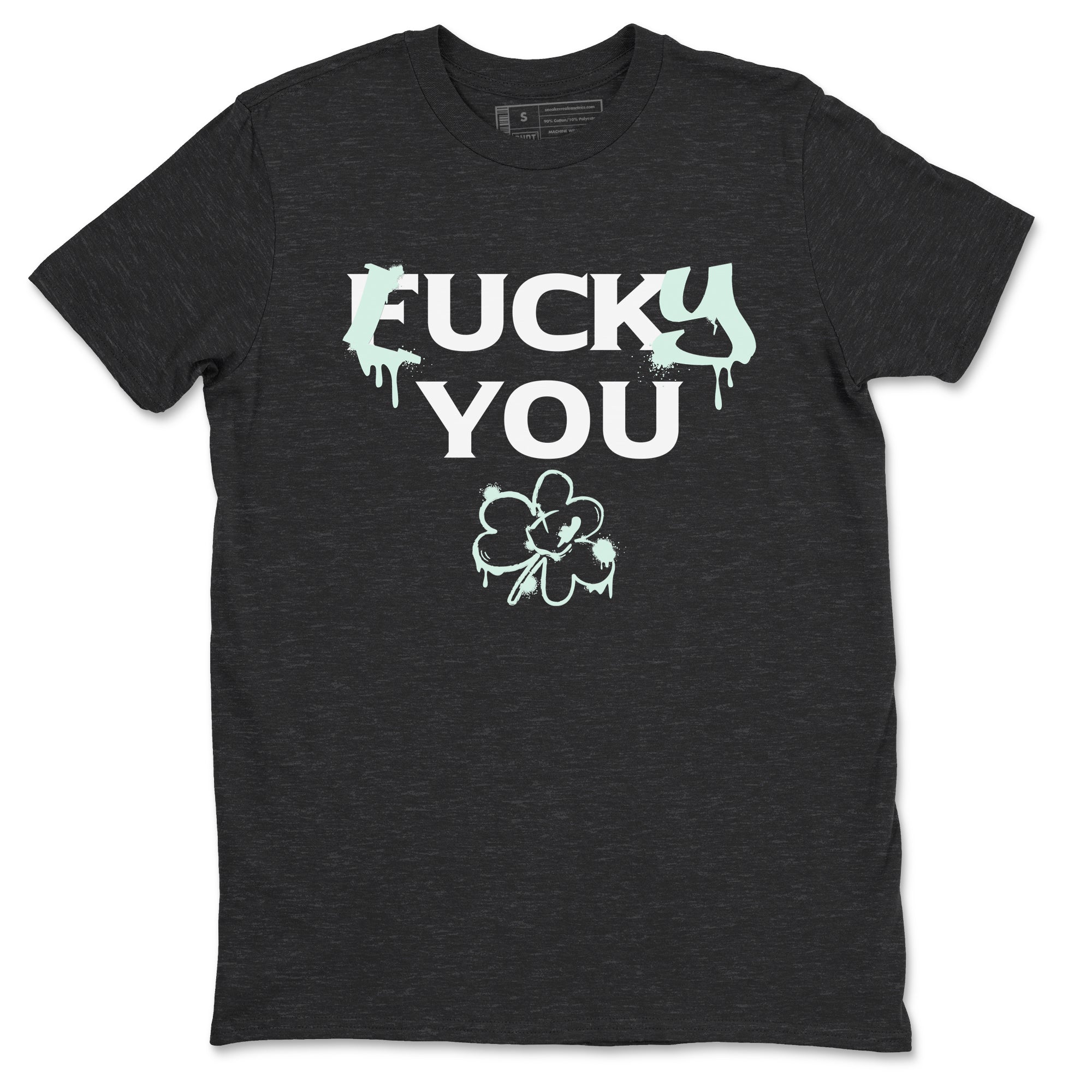 3s Green Glow shirt to match jordans Lucky You sneaker tees Air Jordan 3 Green Glow Drip Gear Zone unisex cotton Charcoal Heather 2 crew neck shirt